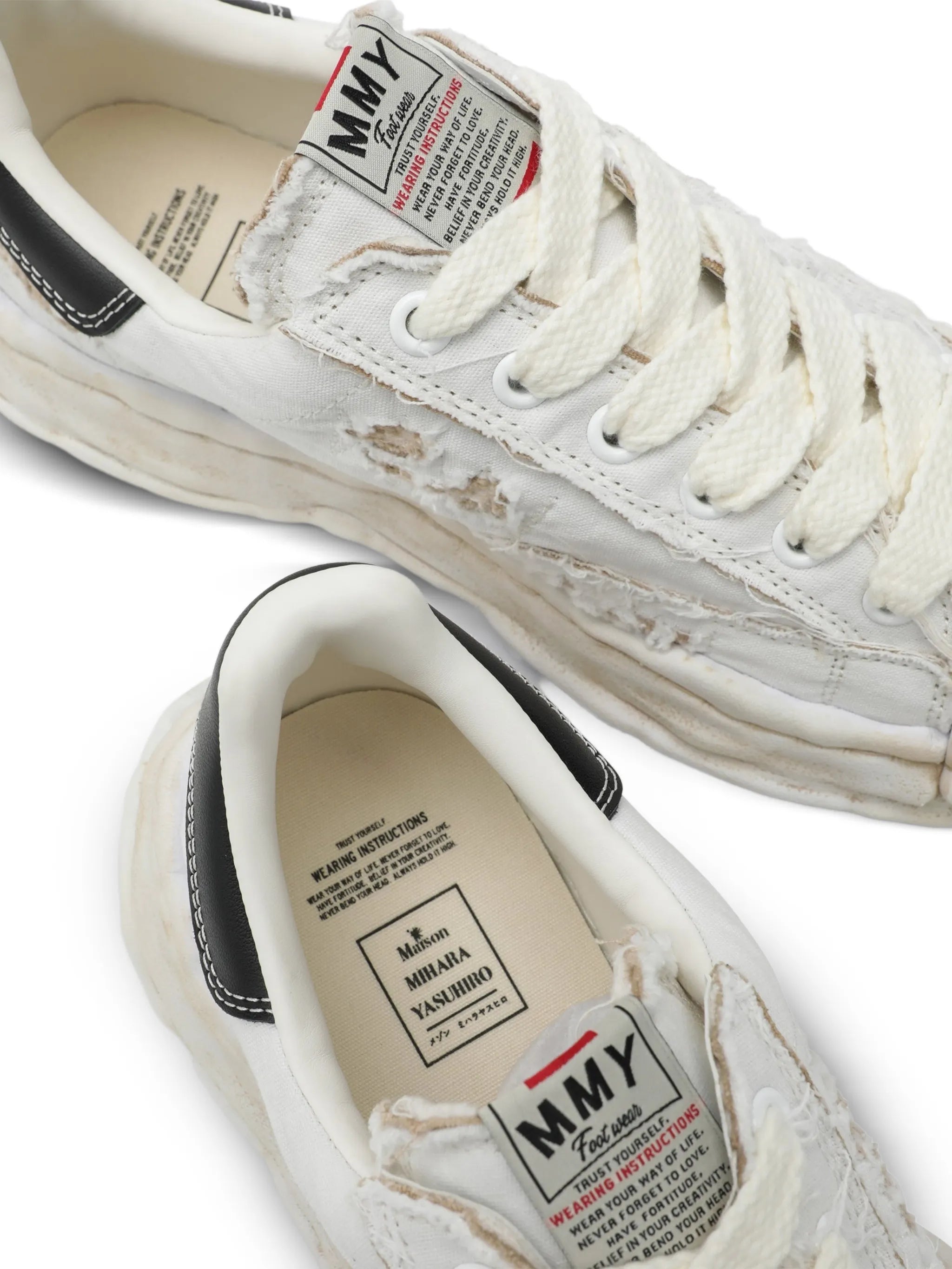 Blakey OG Sole Ripped lace-up sneakers