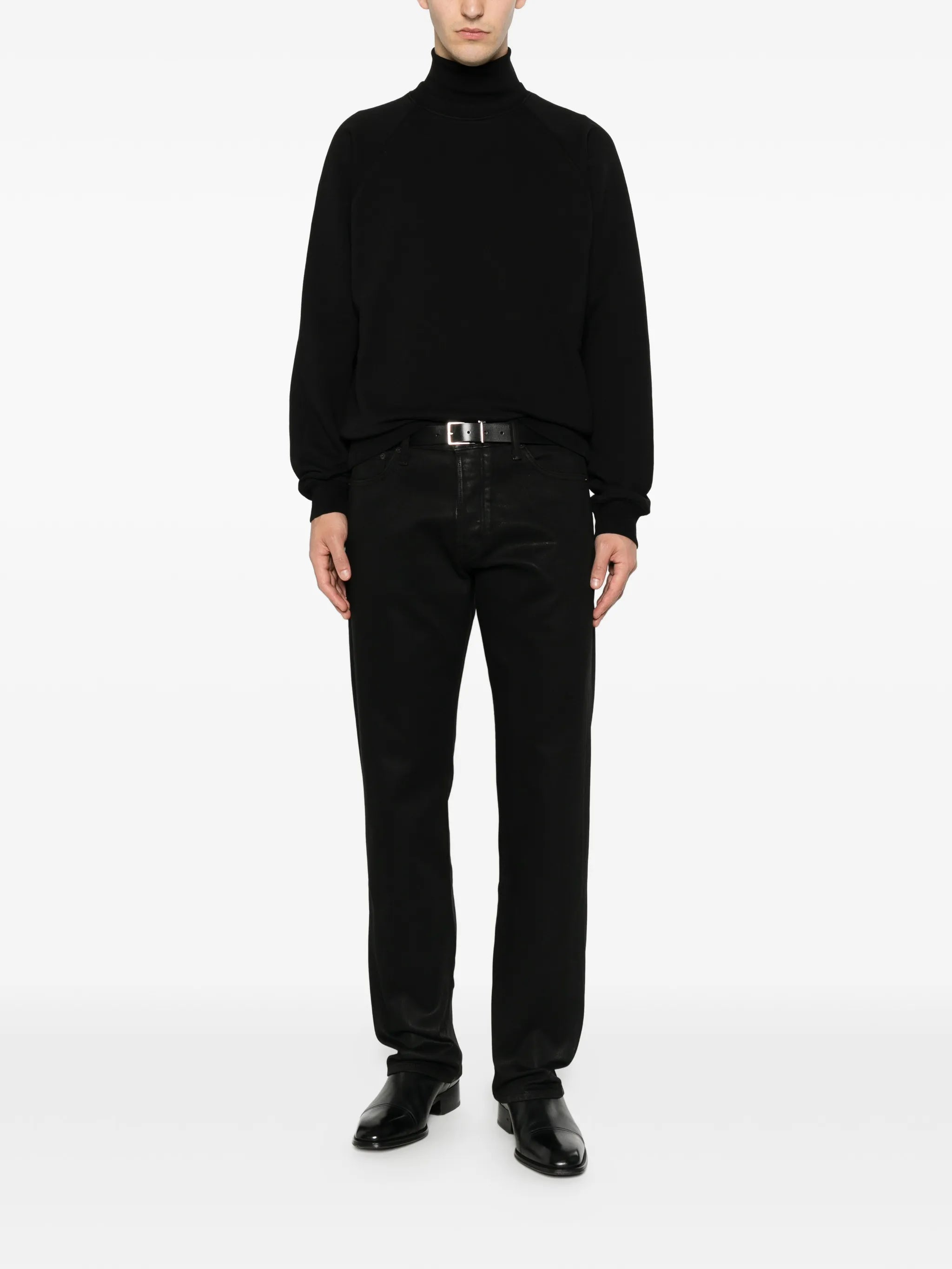 organic cotton crew neck sweatshirt