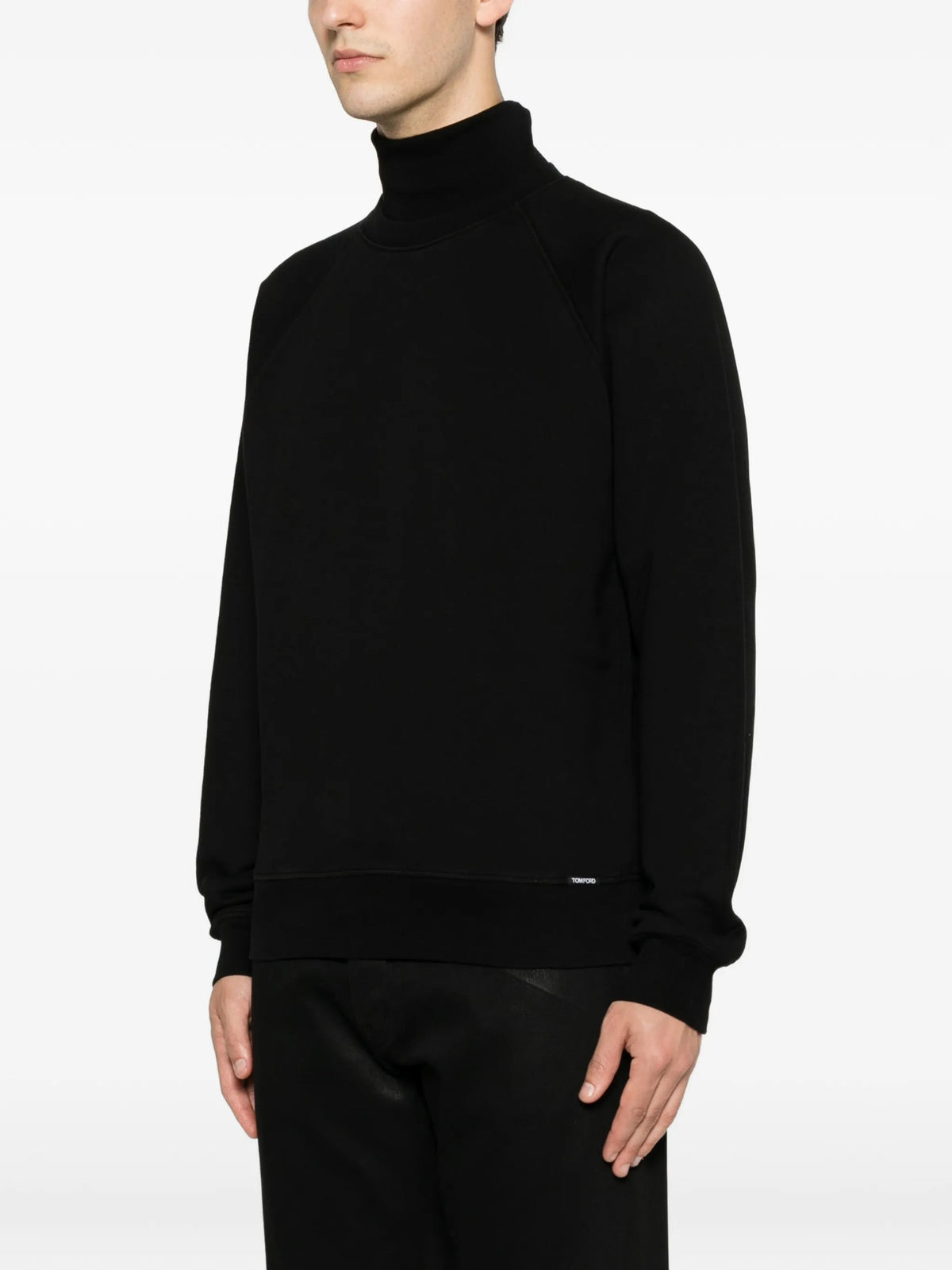 organic cotton crew neck sweatshirt