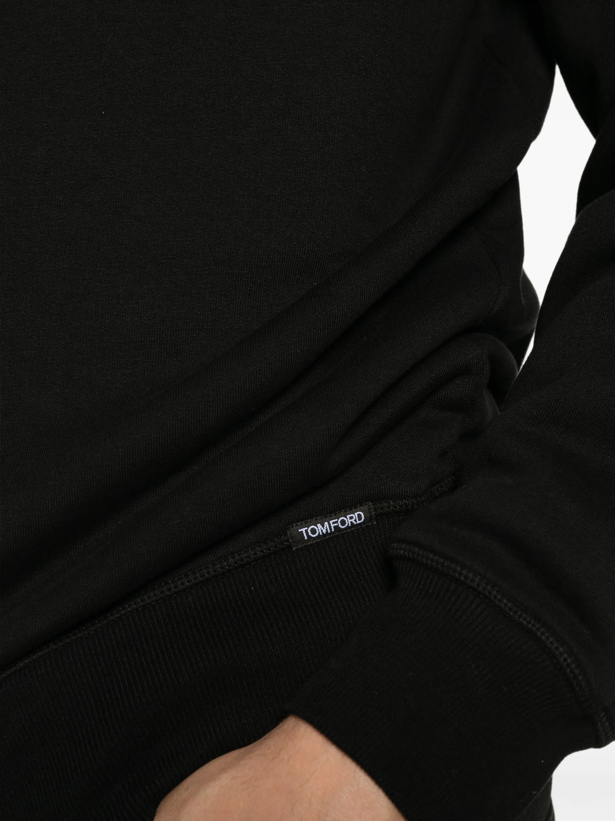 organic cotton crew neck sweatshirt