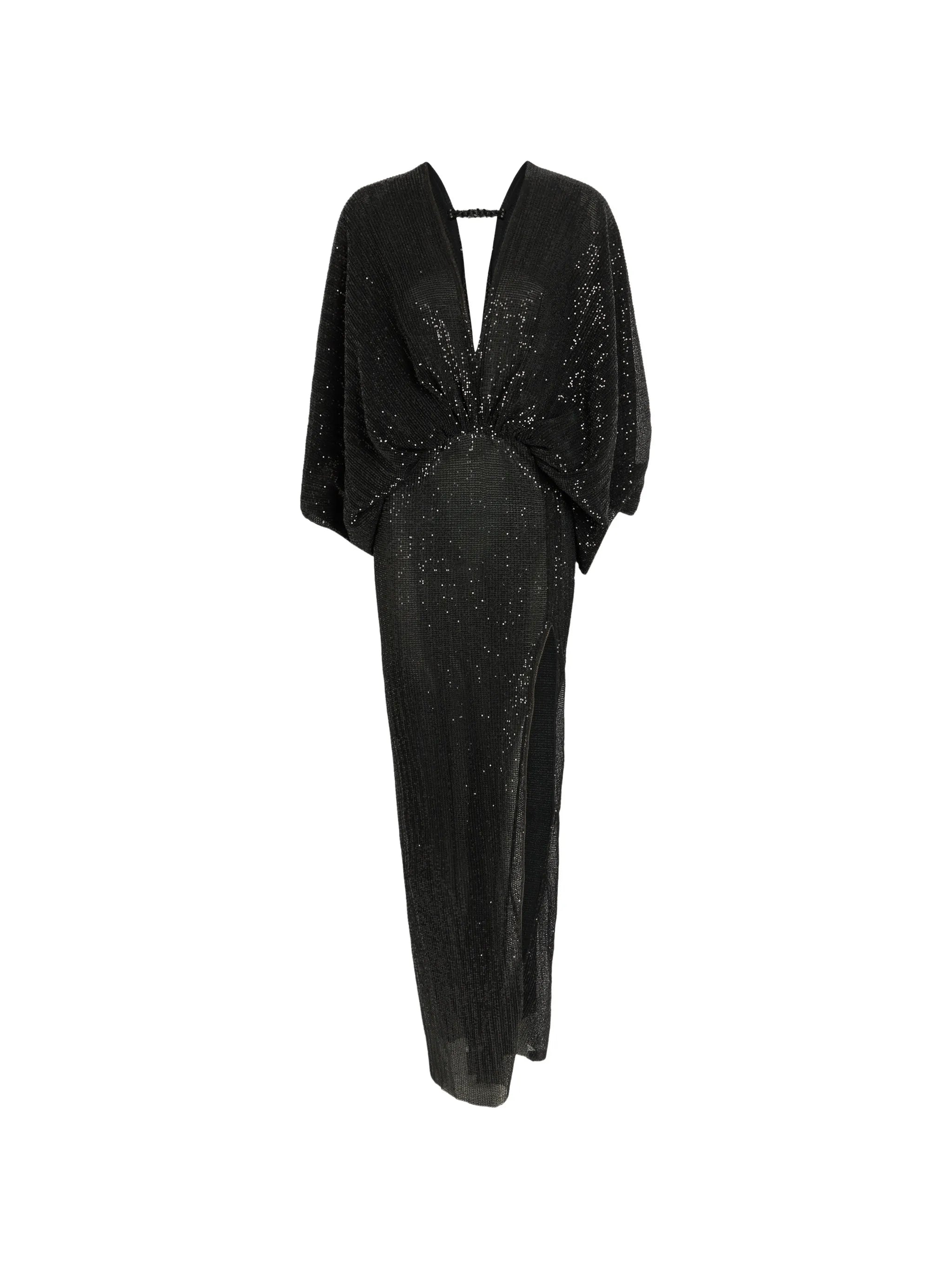 Paradiso pleated maxi dress