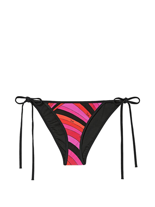 Iride print bikini bottom