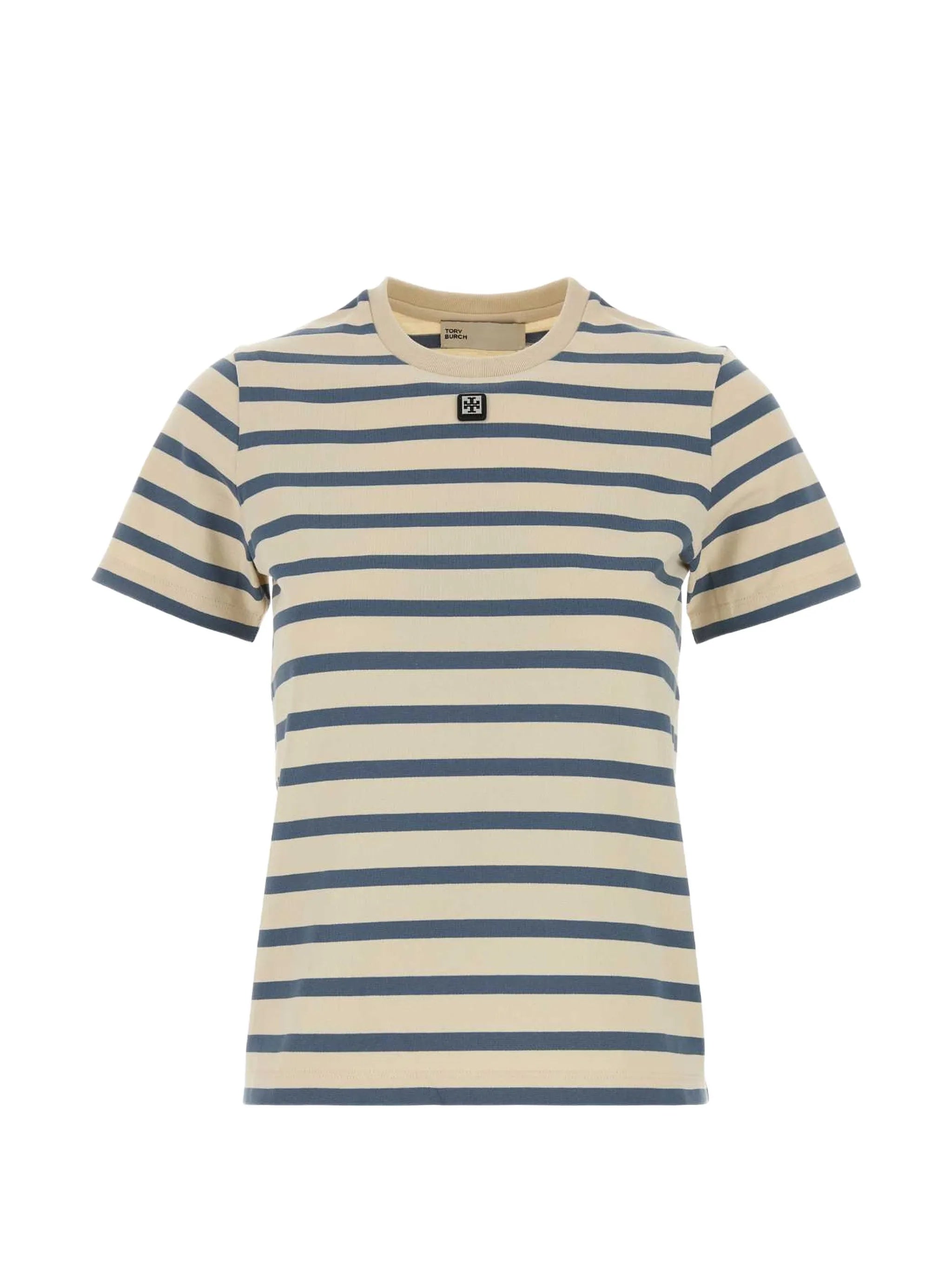striped cotton T-shirt