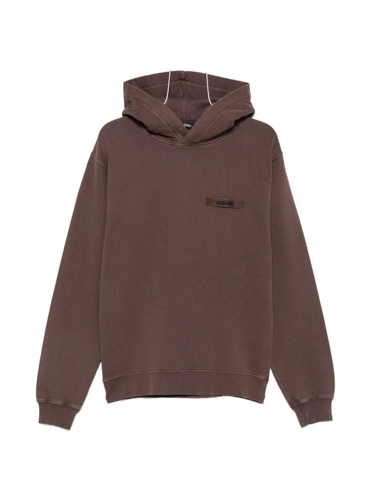 logo-patch hoodie