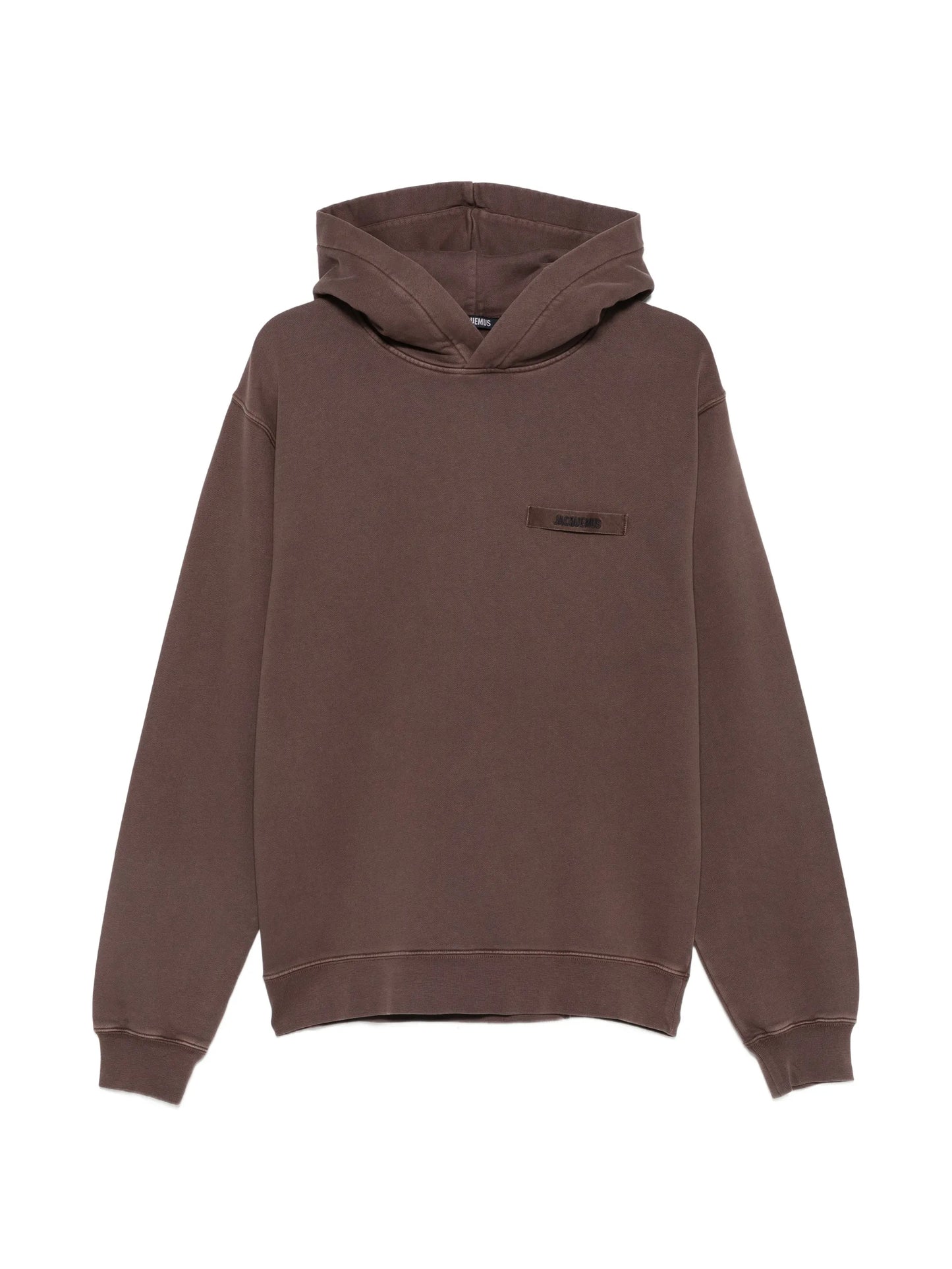 logo-patch hoodie