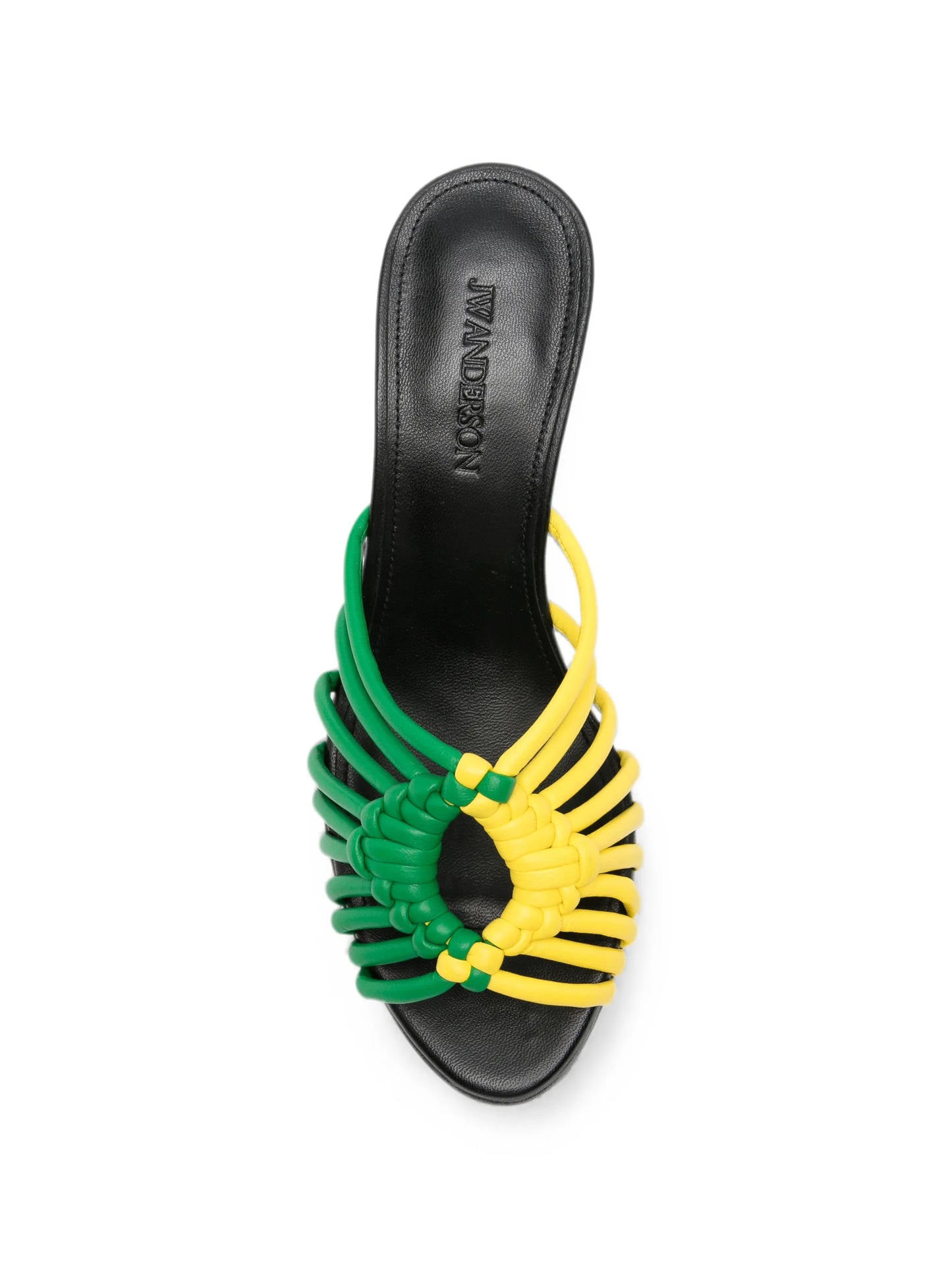 Plot leather heeled sandals