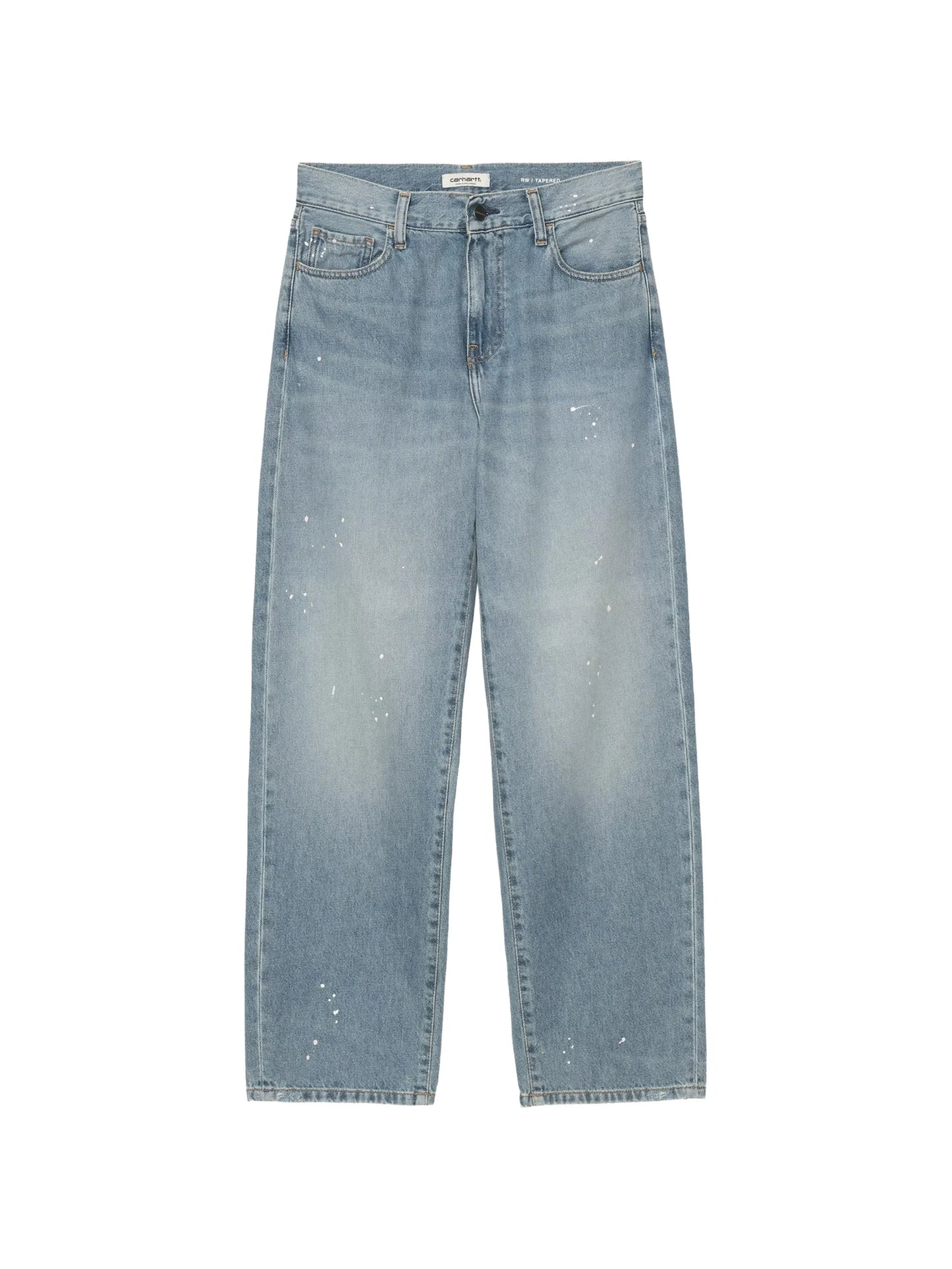 Arin paint-splatter jeans