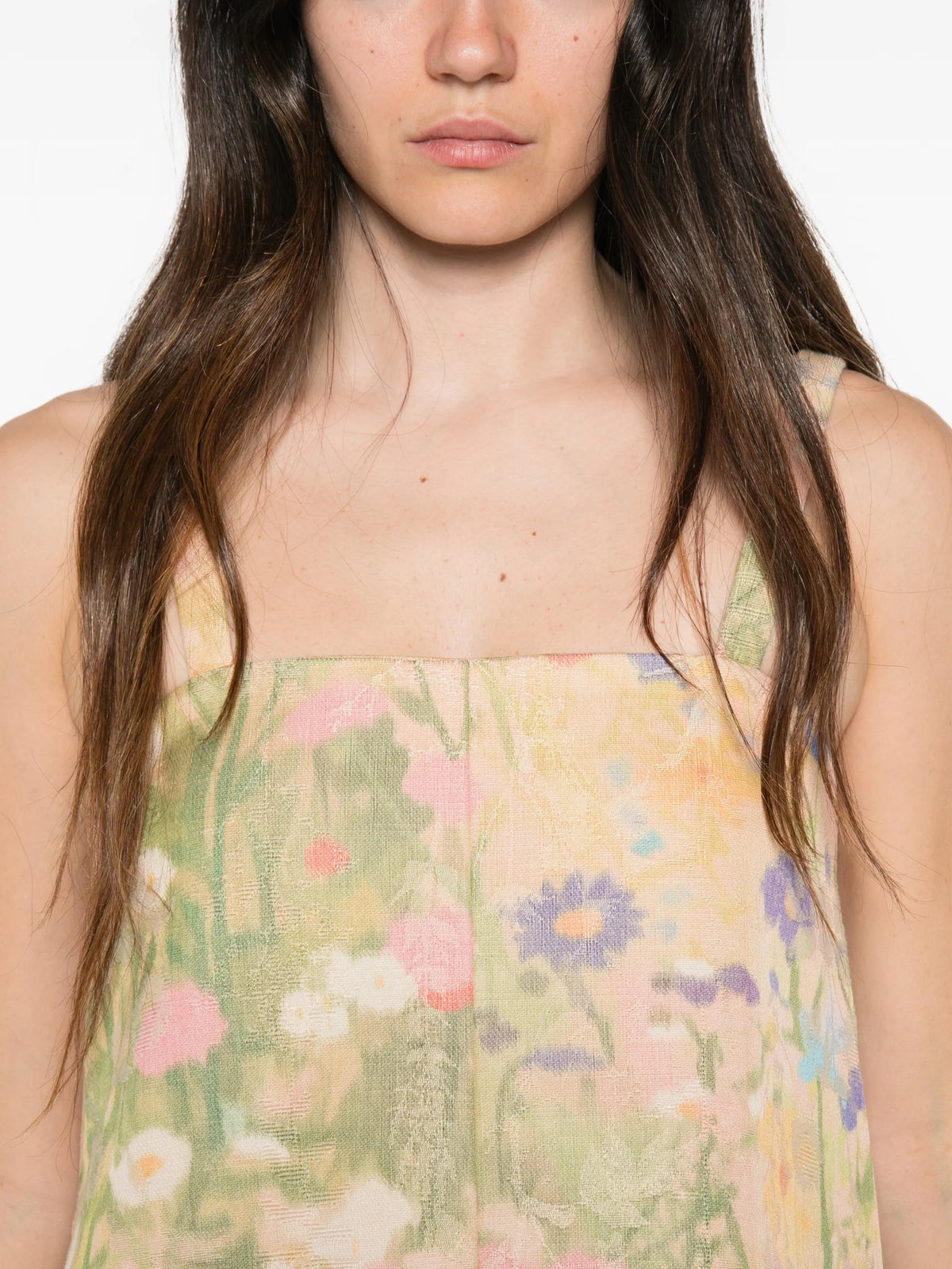 Chasing The Sun floral-print mini dress