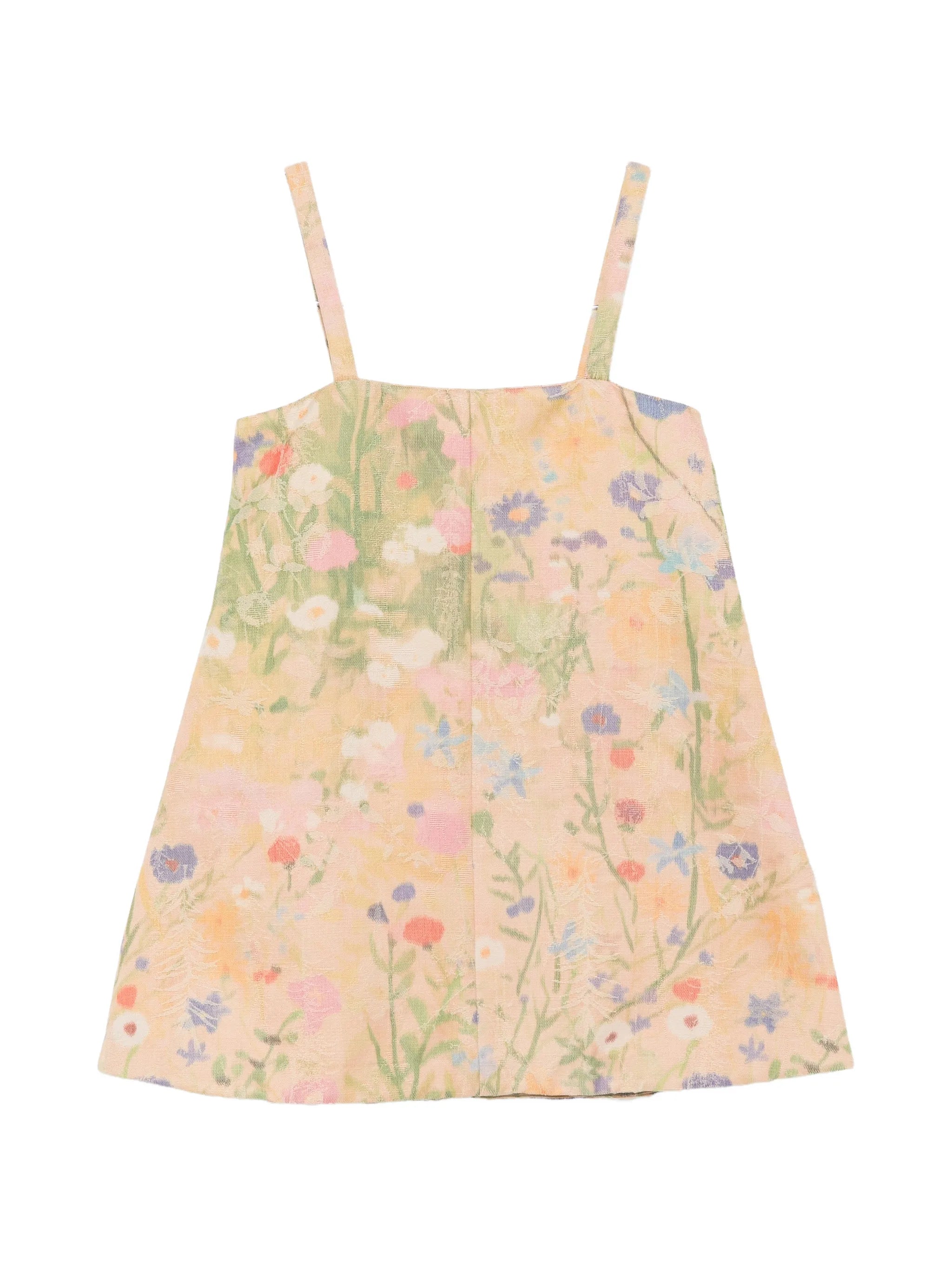 Chasing The Sun floral-print mini dress