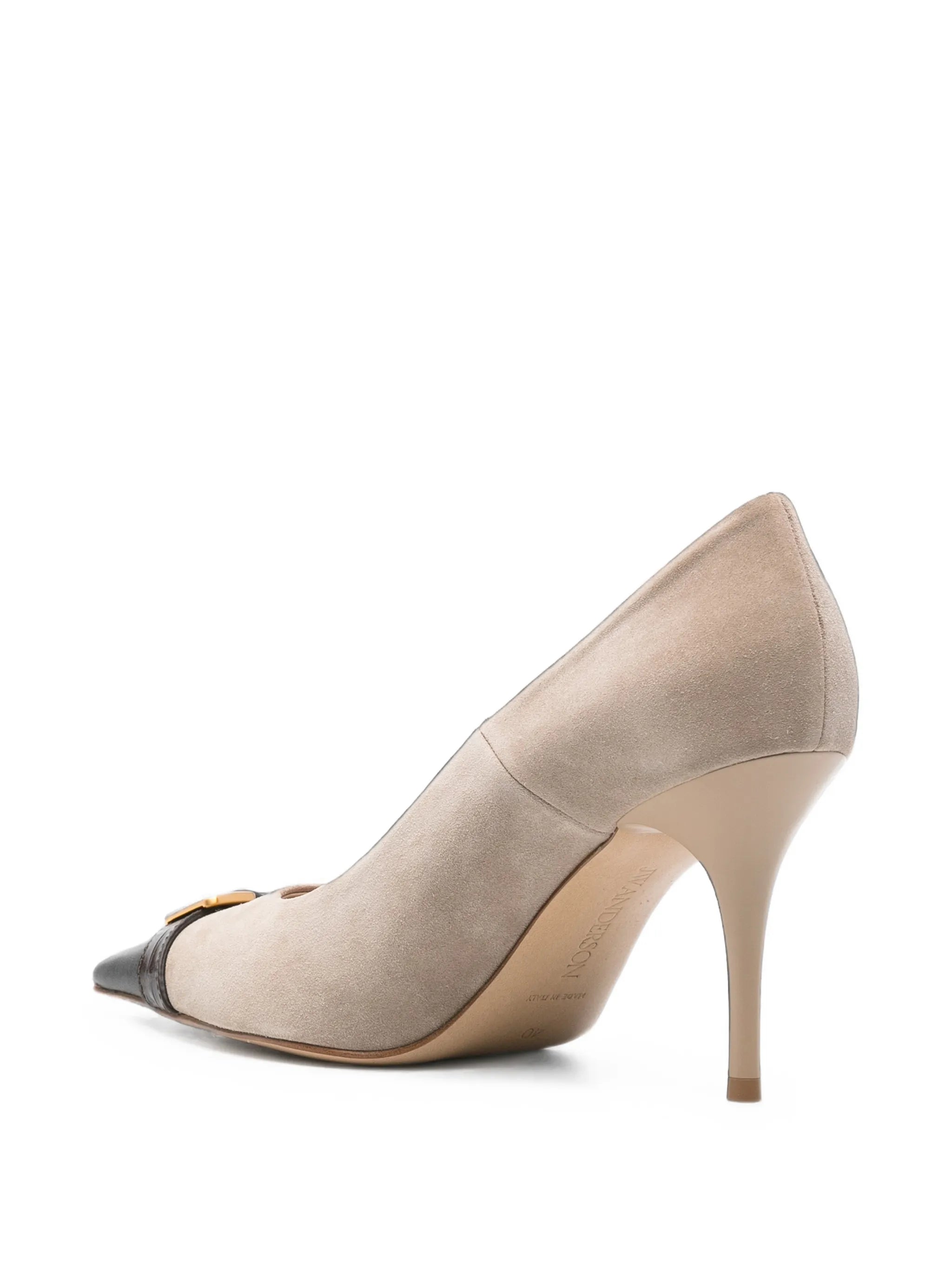 buckle-detail pumps