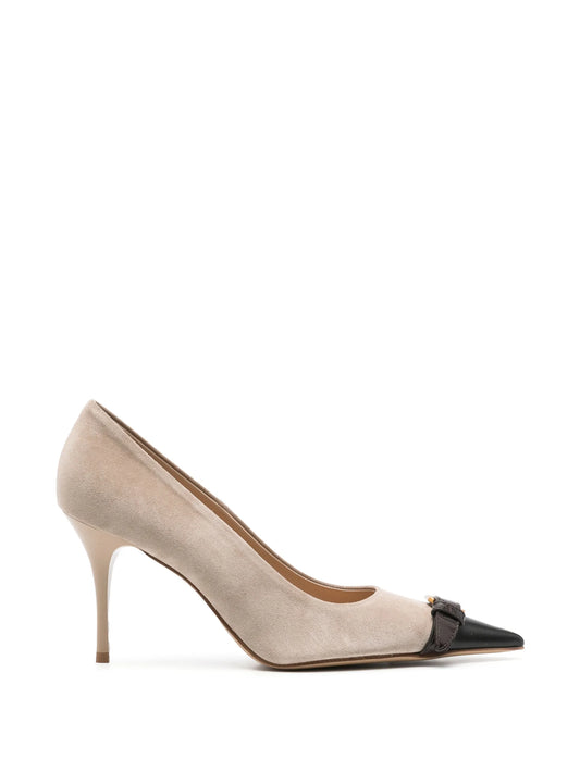 buckle-detail pumps