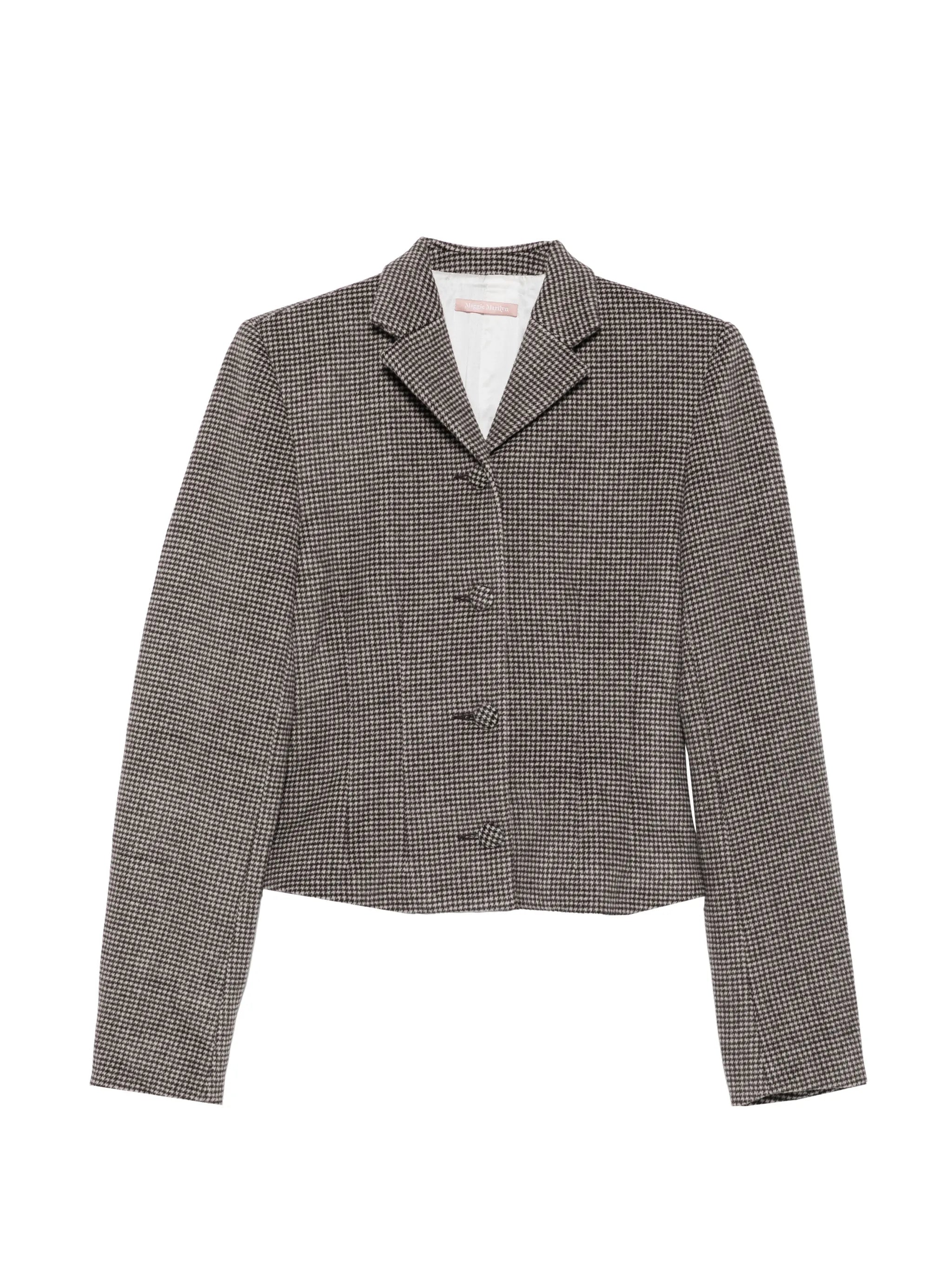 Darling herringbone blazer