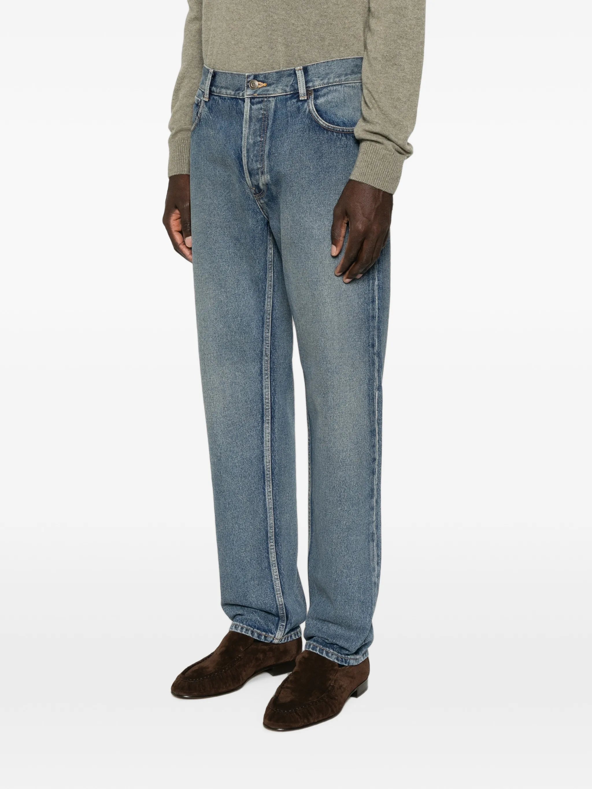 Moe straight-leg jeans