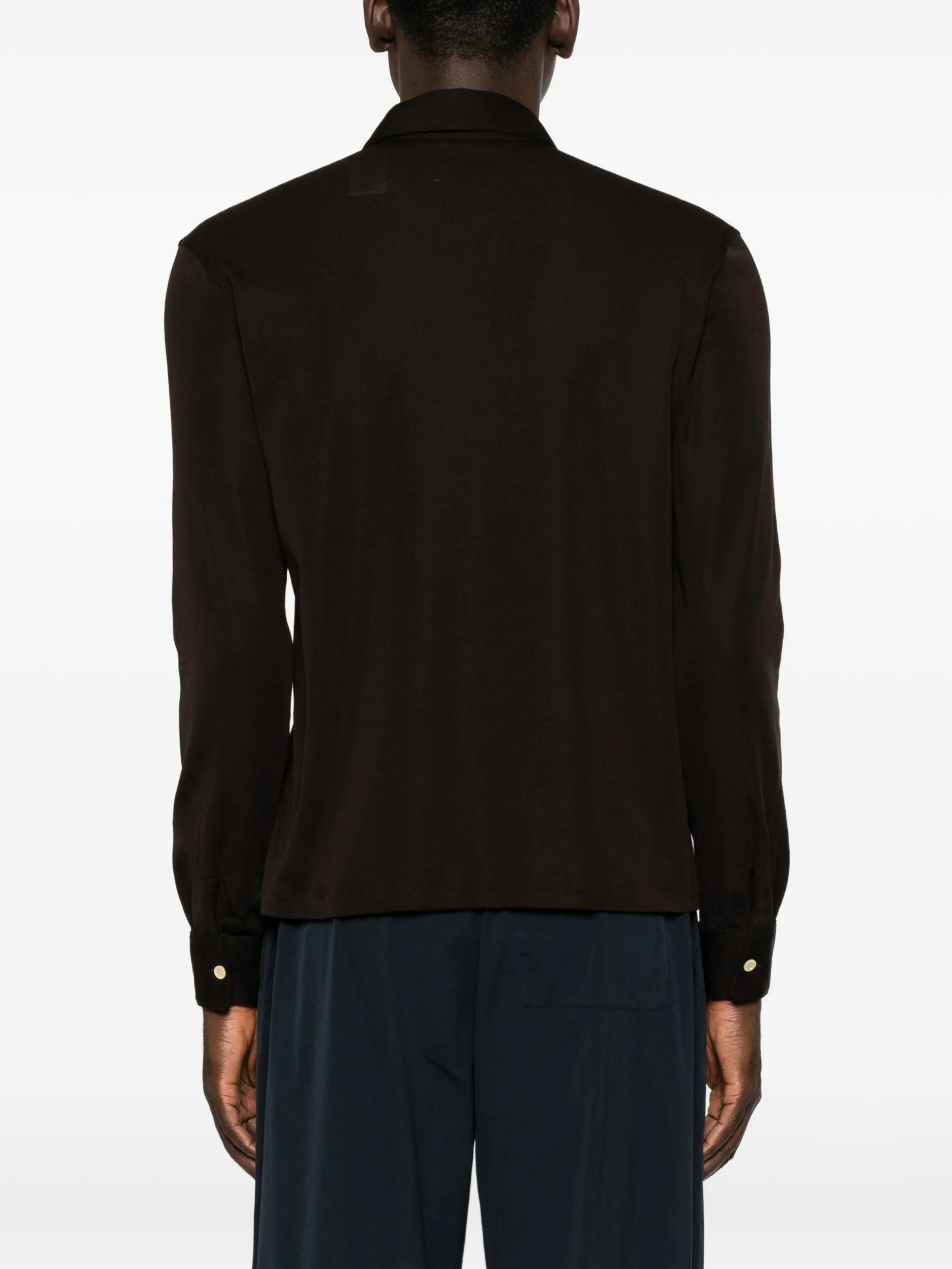 Reyes long-sleeve polo shirt