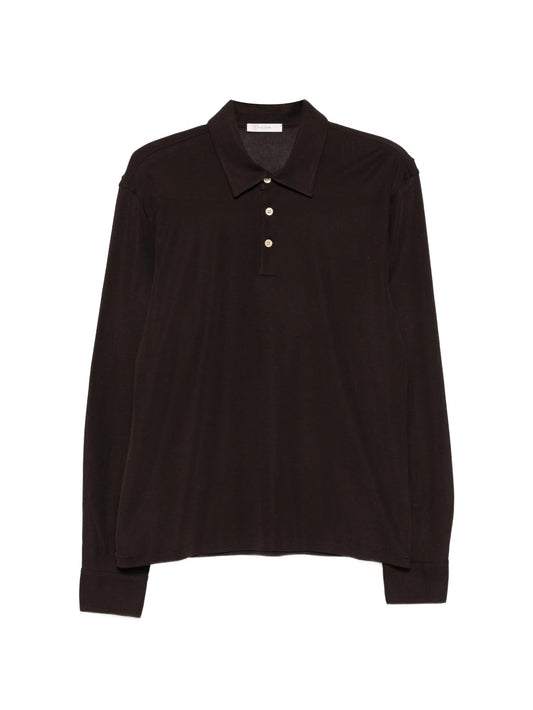 Reyes long-sleeve polo shirt