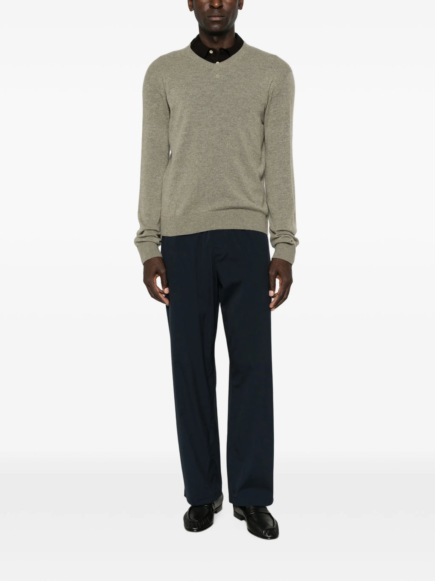 Pascale elasticated-waist trousers