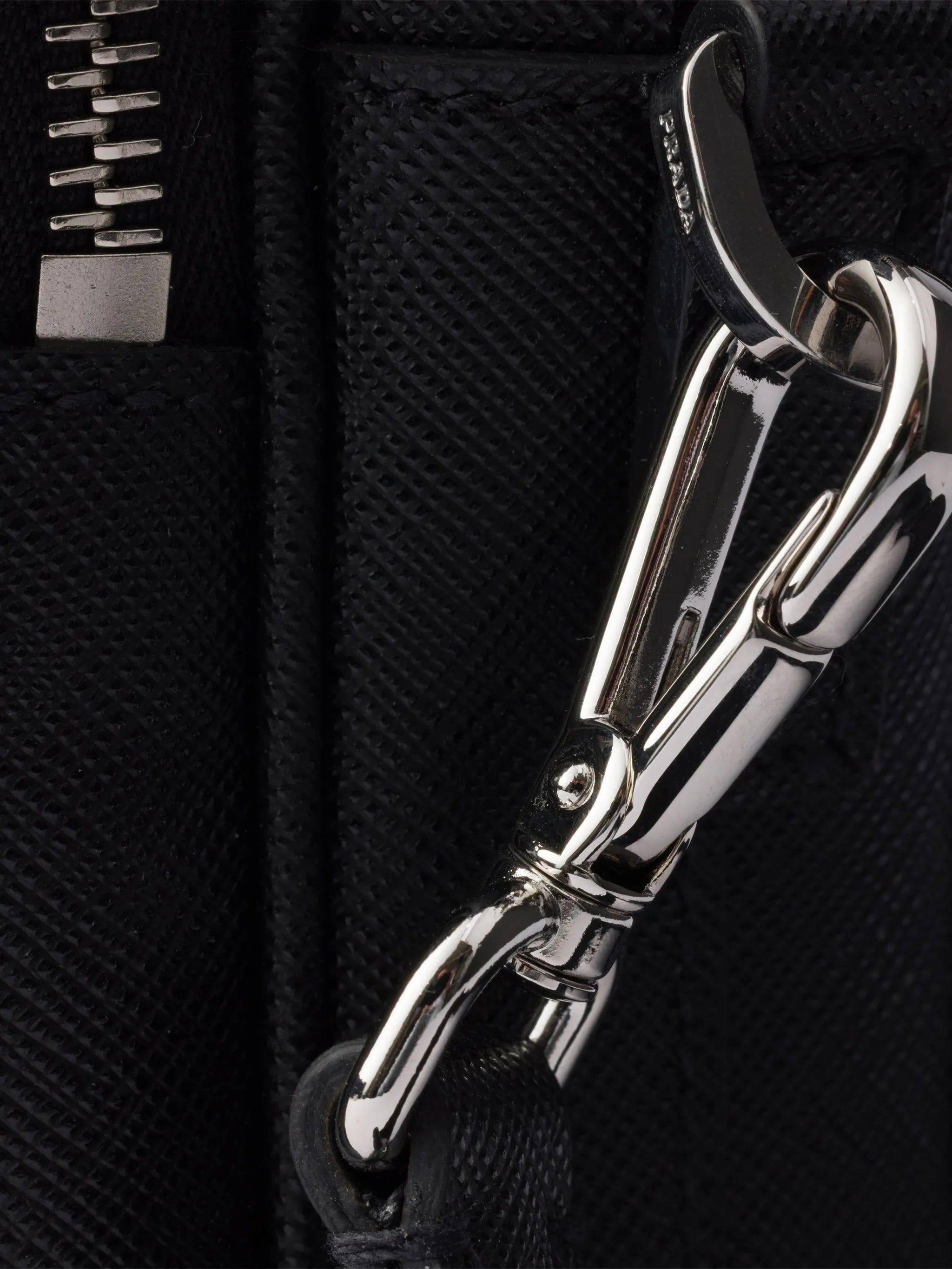 Saffiano leather shoulder bag