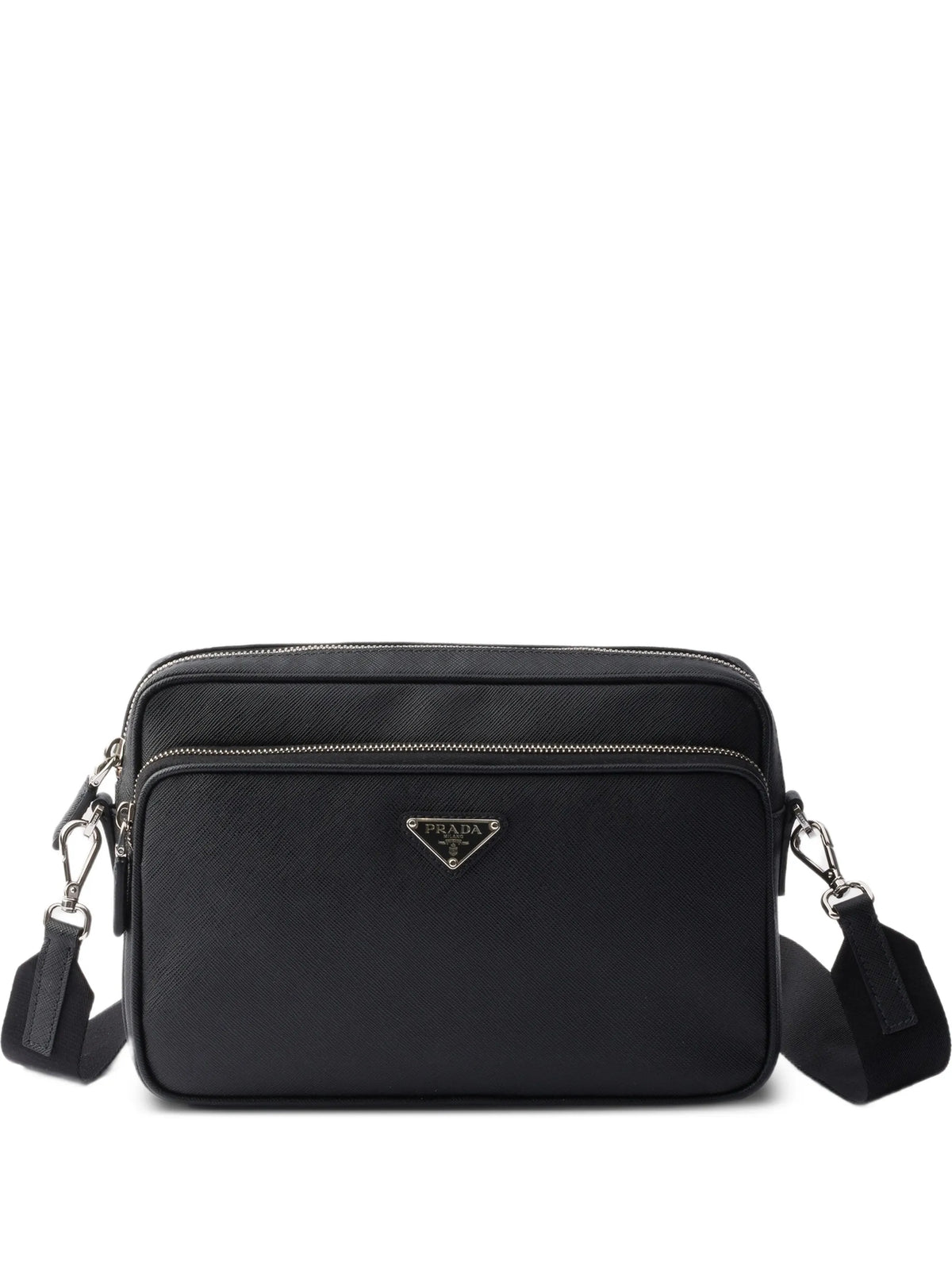 Saffiano leather shoulder bag