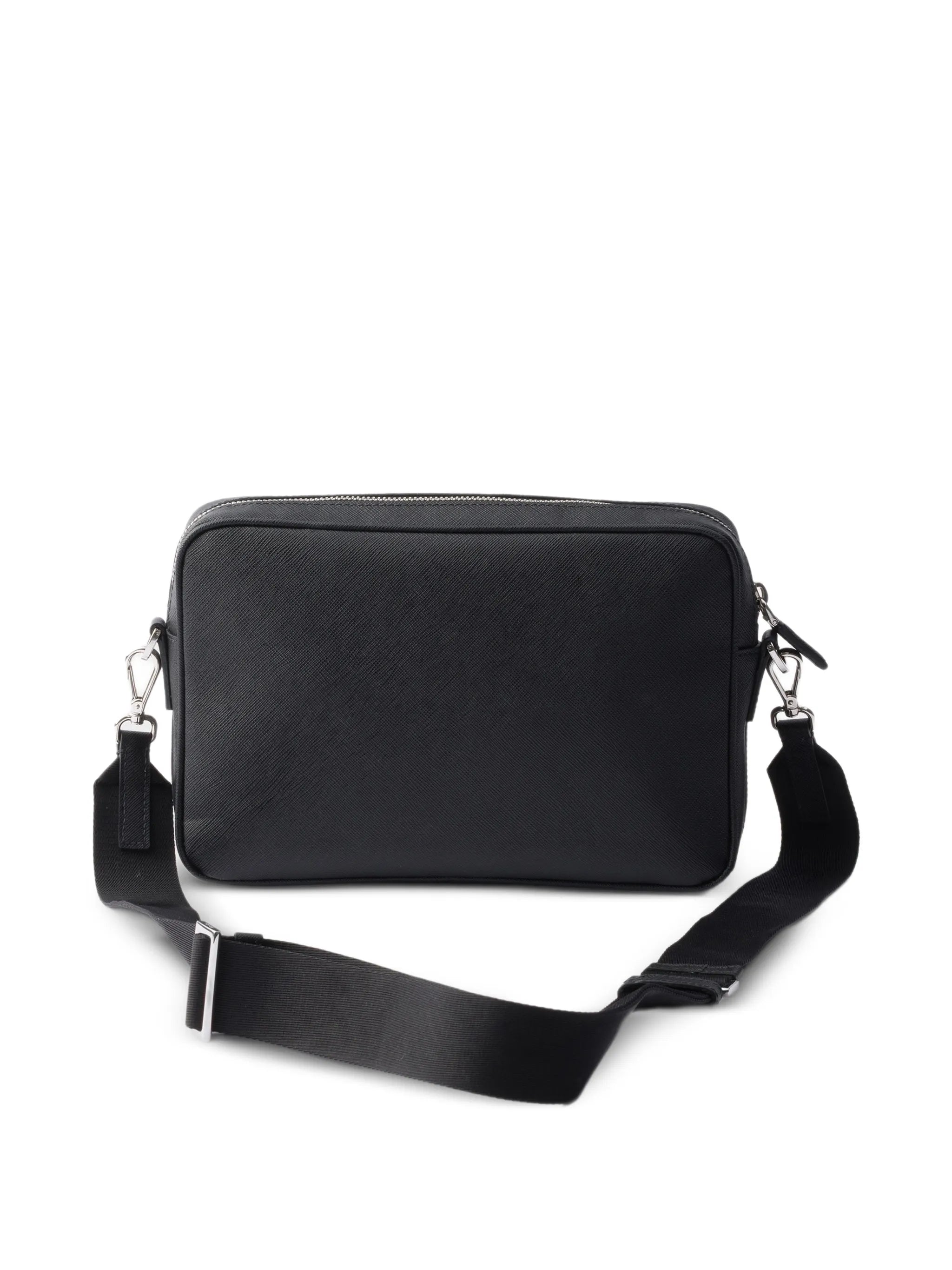 Saffiano leather shoulder bag