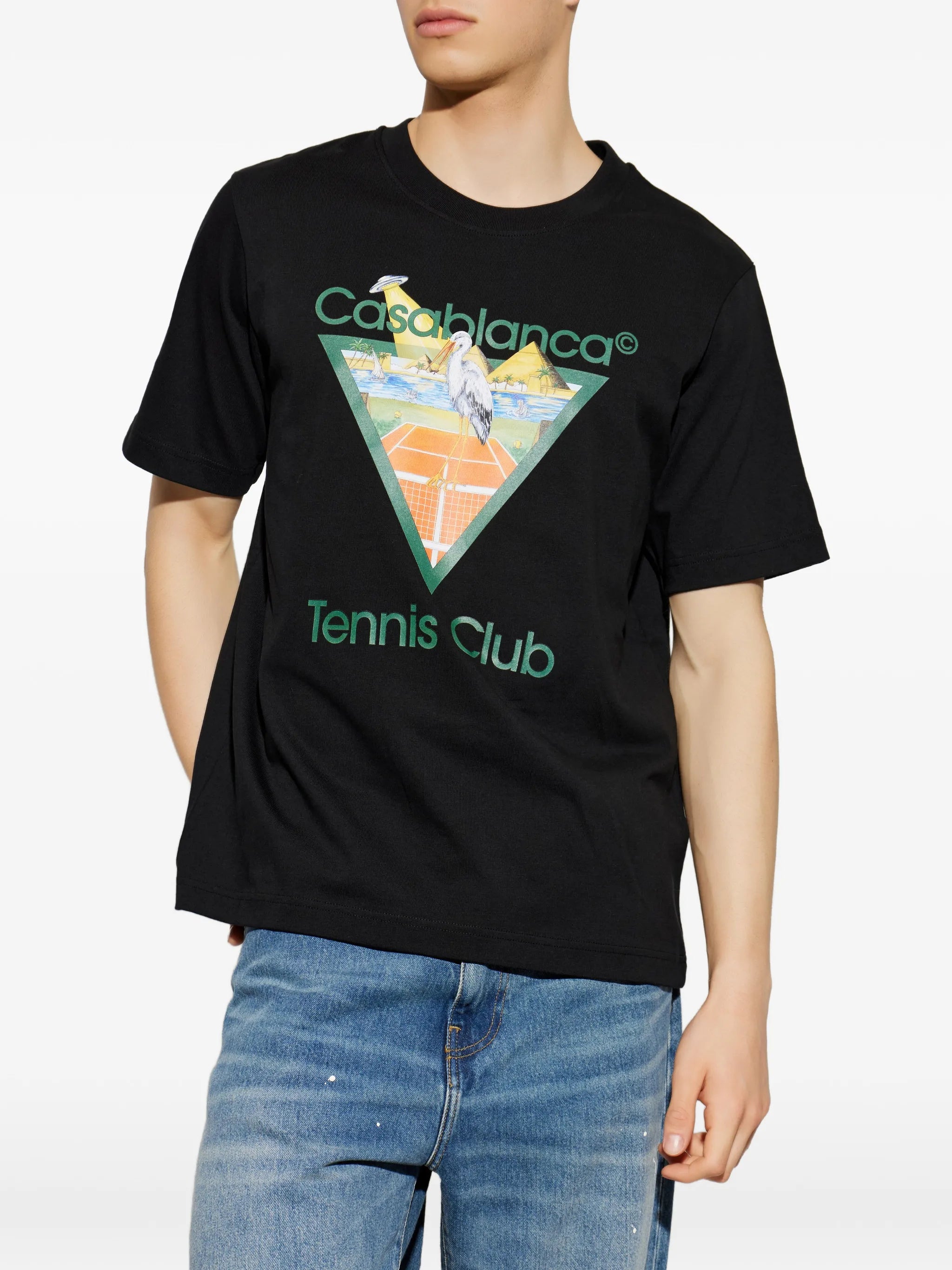 Tennis Club graphic-print T-shirt