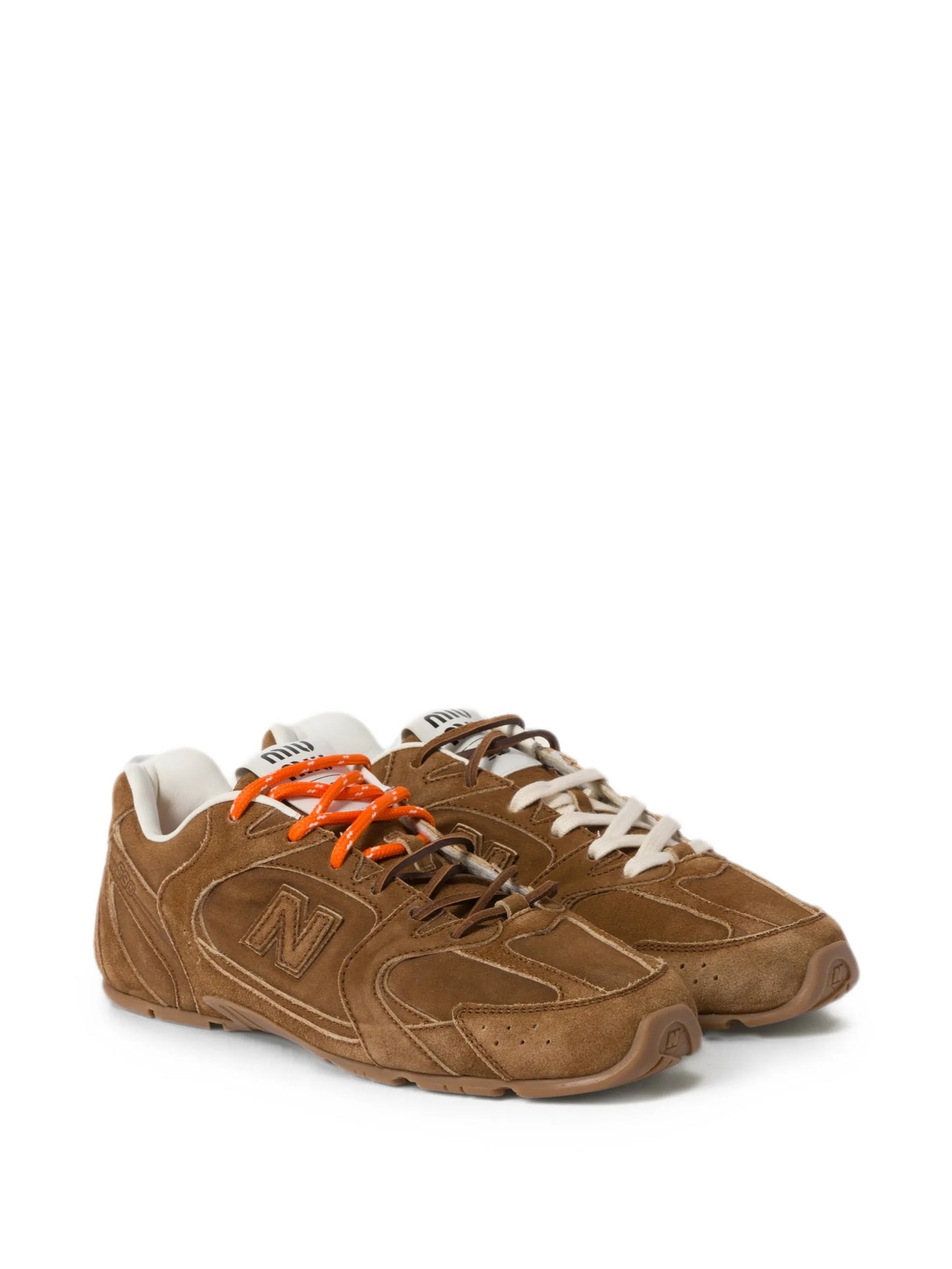 x New Balance 530 suede logo-patch sneakers