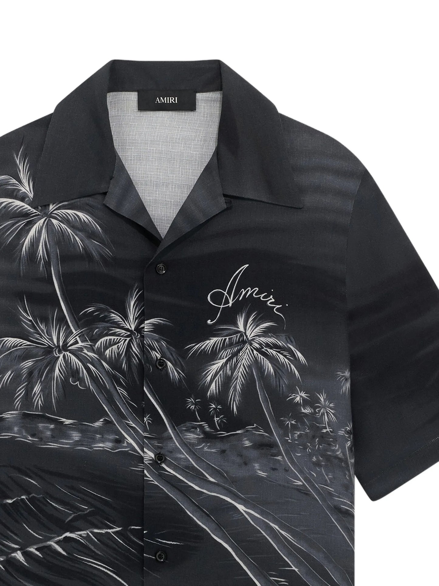 palm tree-print shirt