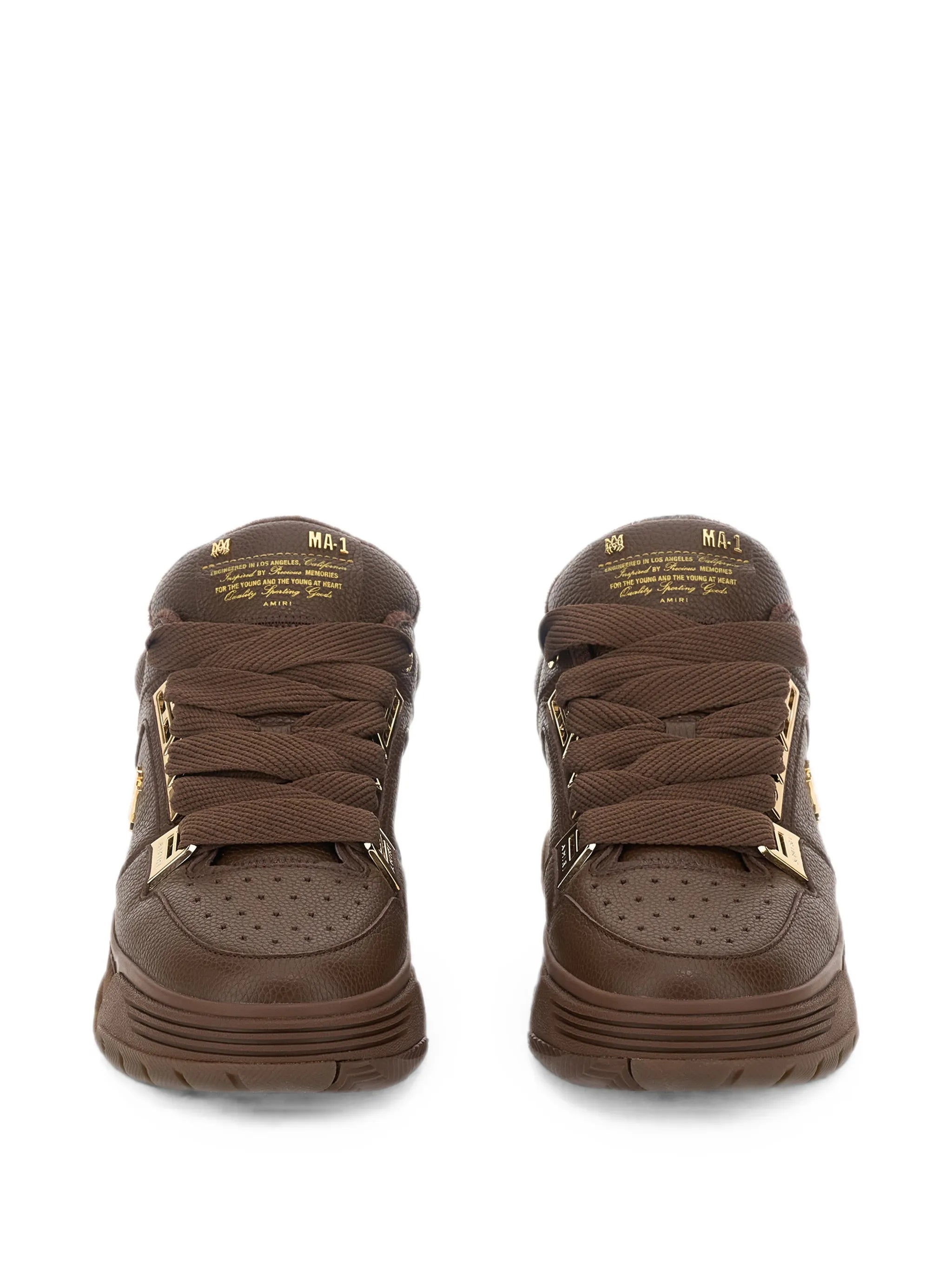 metallic MA-1 sneakers