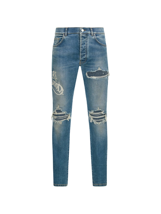 Hollywood MX1 distressed denim jeans