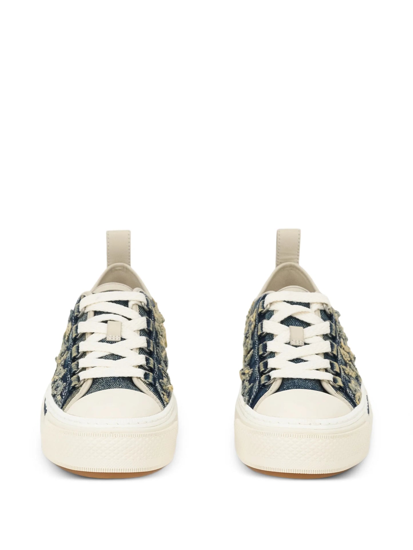 denim court low sneakers