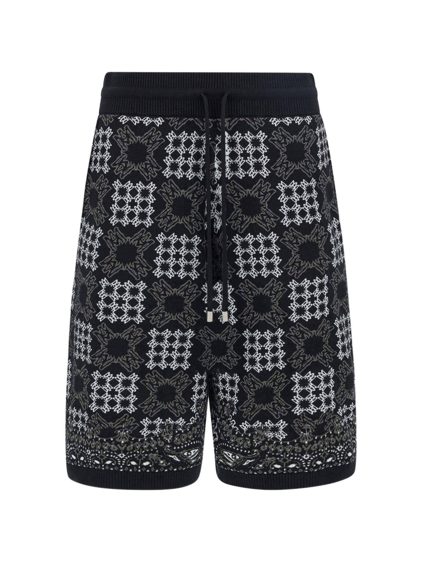 Quad Checker track shorts