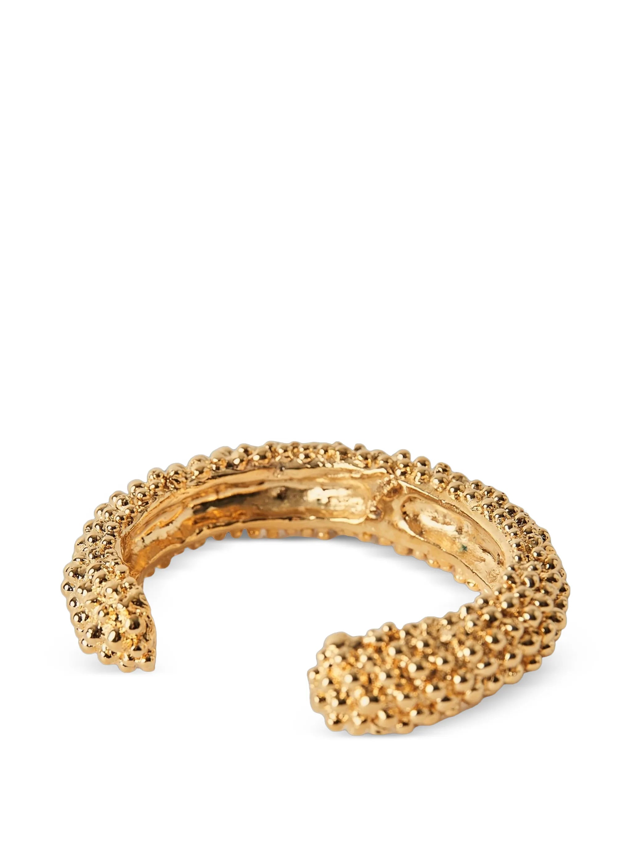 Royal textured cuff bracelet