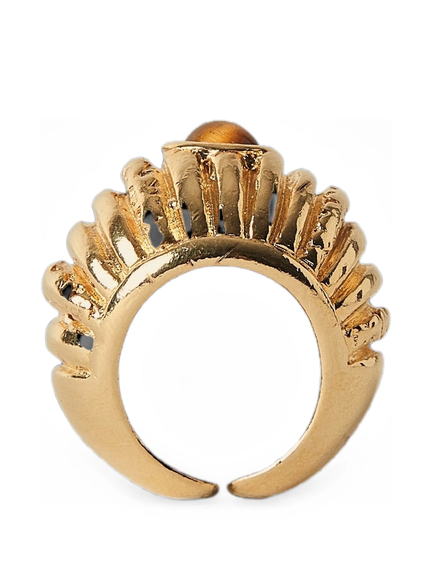Reef tiger eye ring