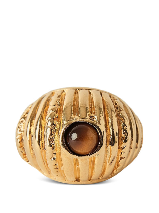 Reef tiger eye ring