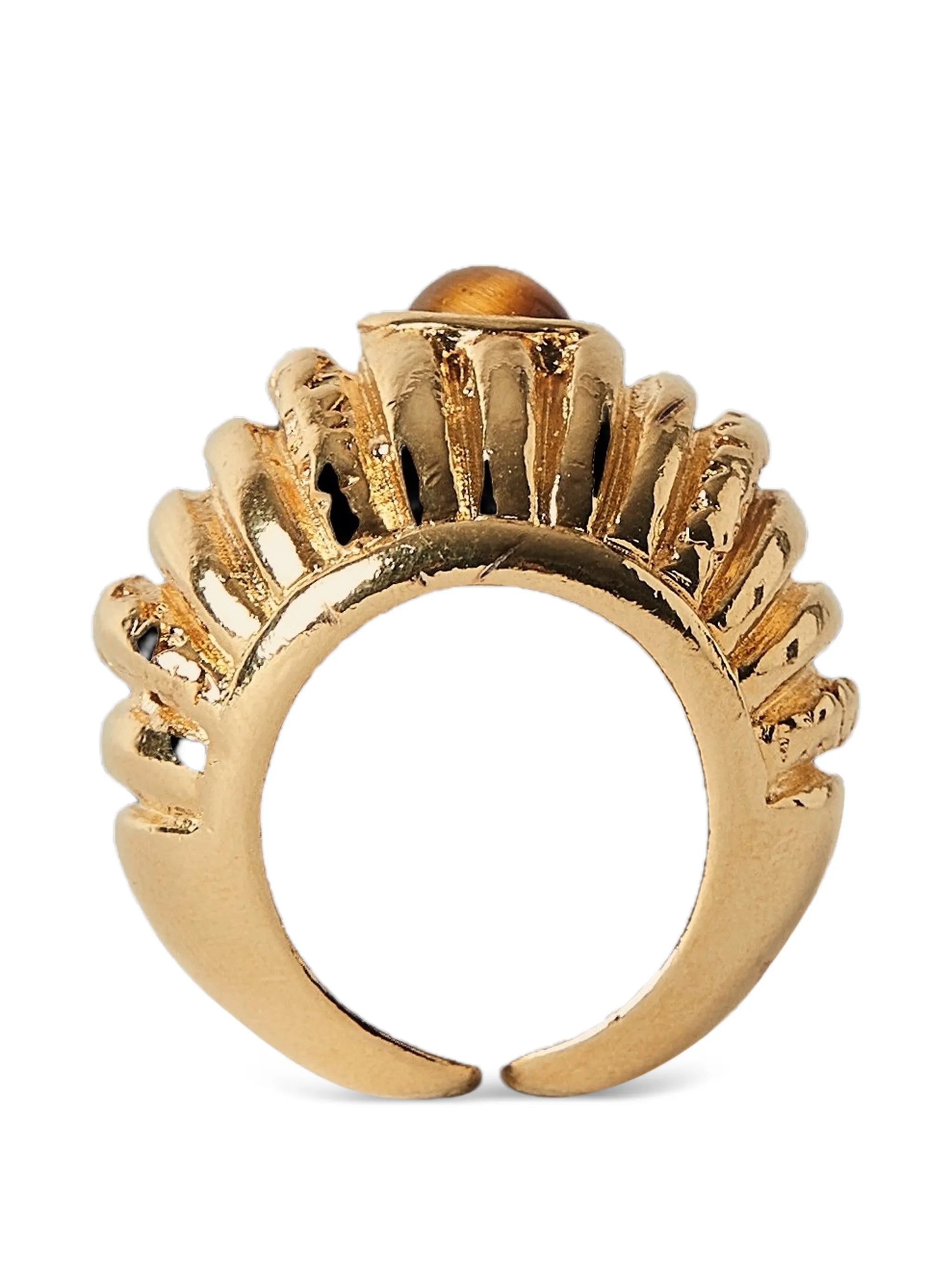 Reef tiger eye ring