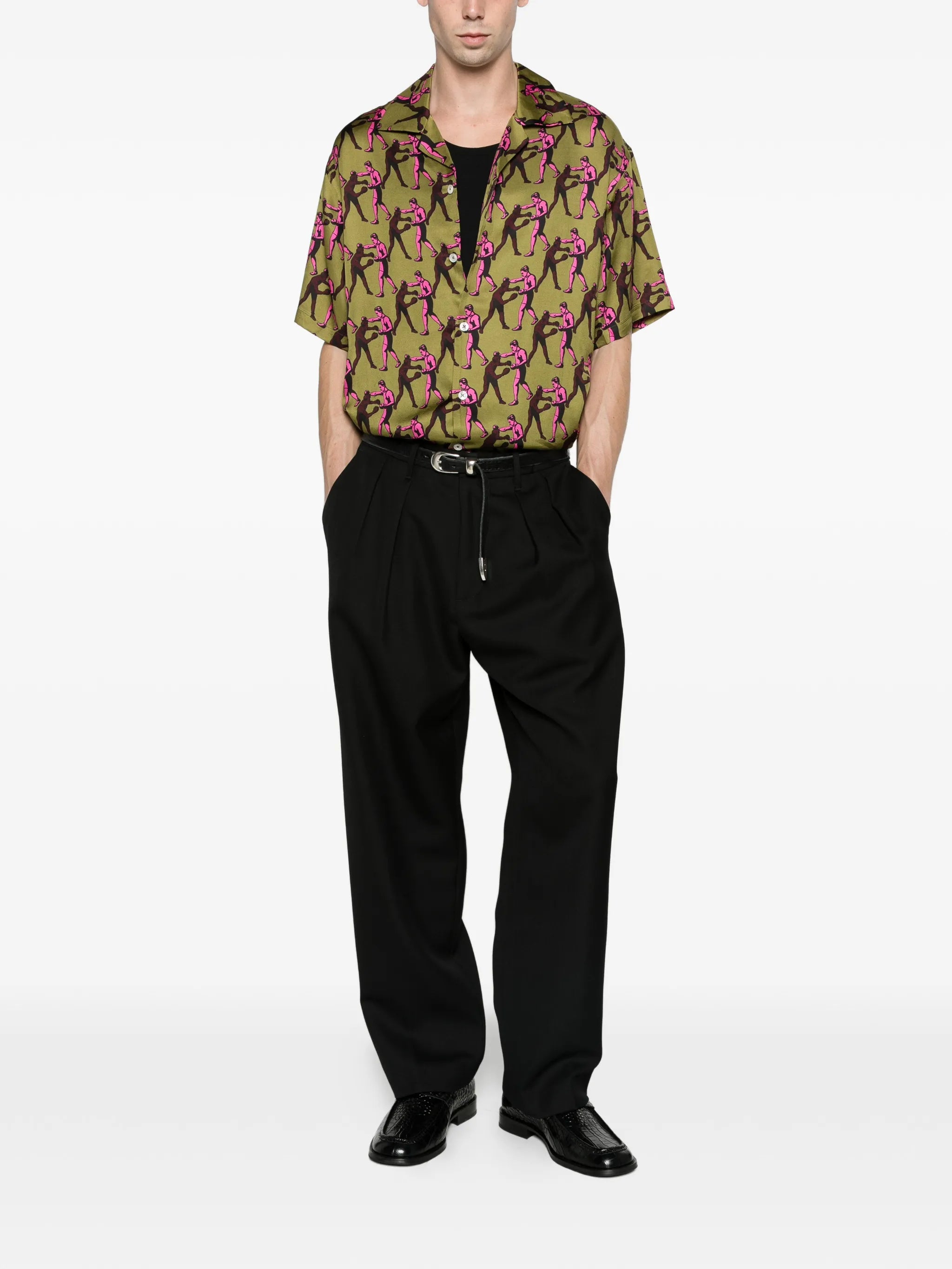 Notcha short sleeve shirt boxers print