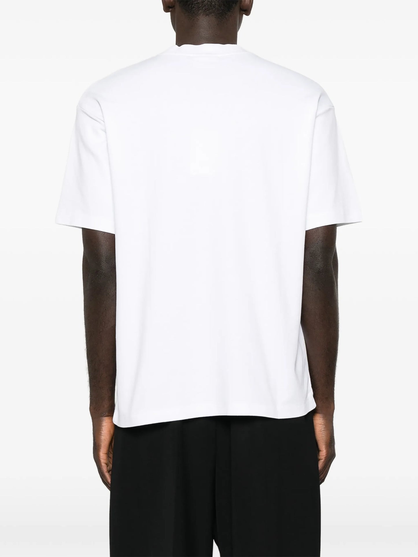 slogan-print T-shirt