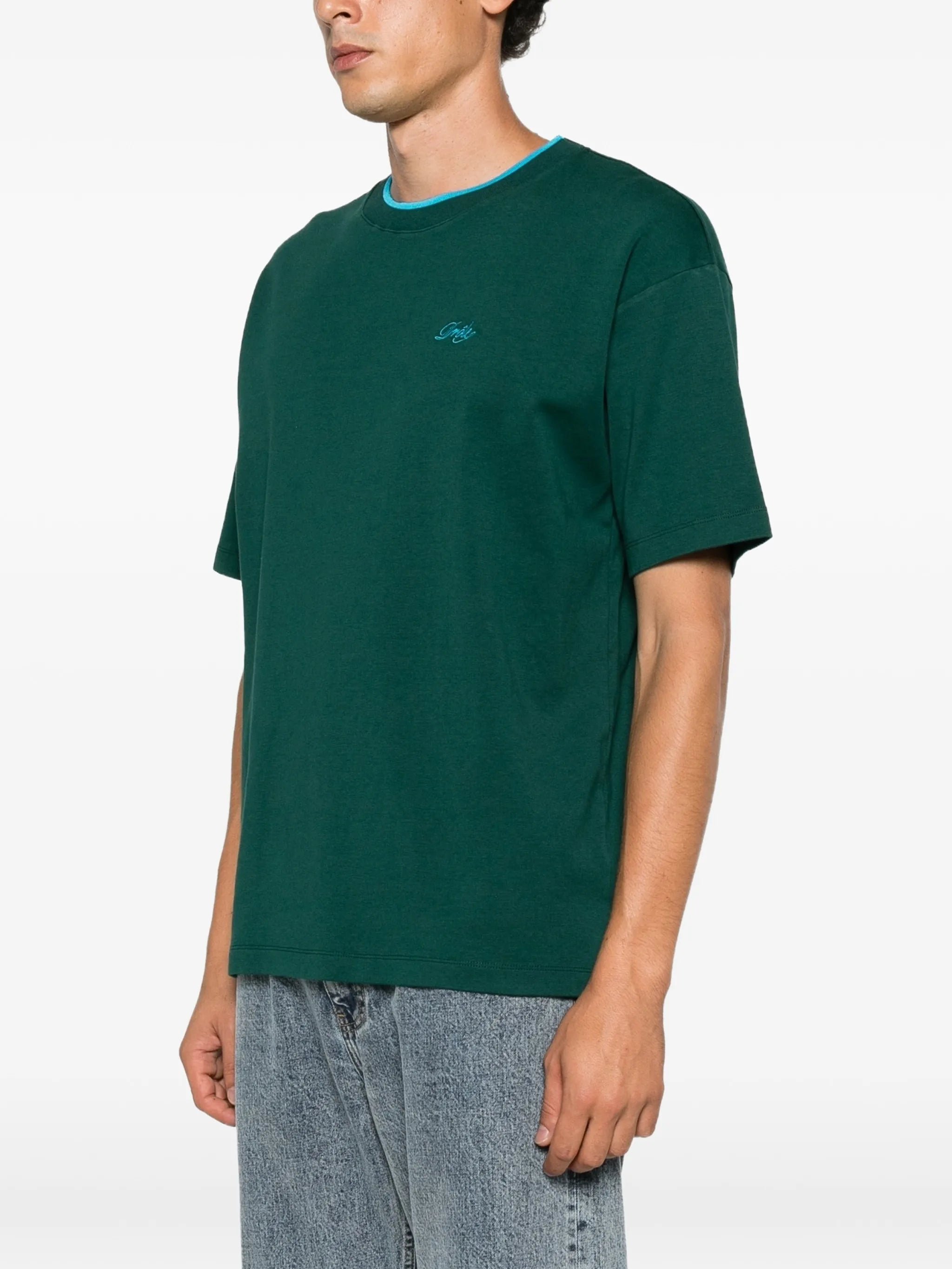Drôle Belissima logo-embroidered T-shirt