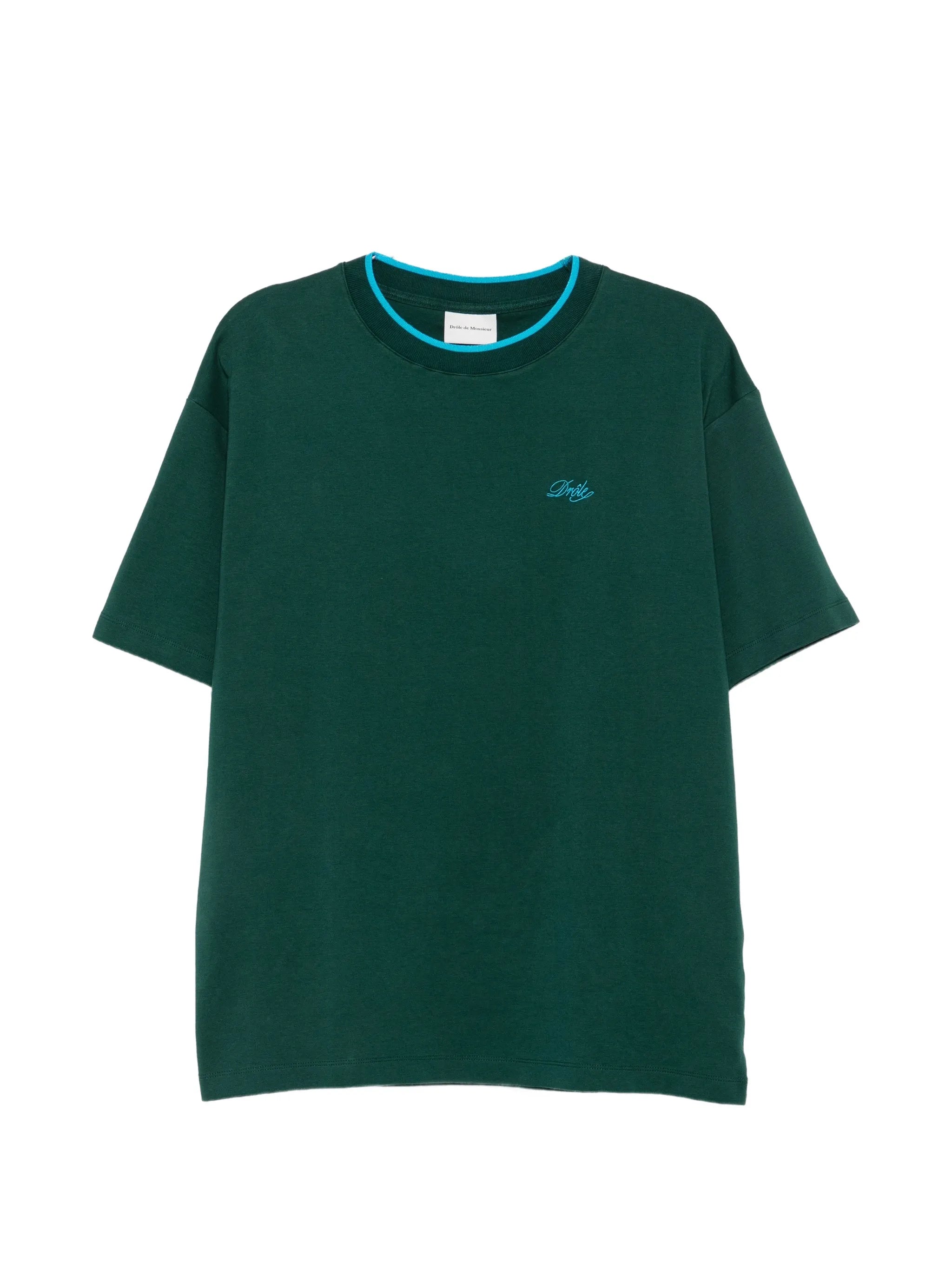 Drôle Belissima logo-embroidered T-shirt