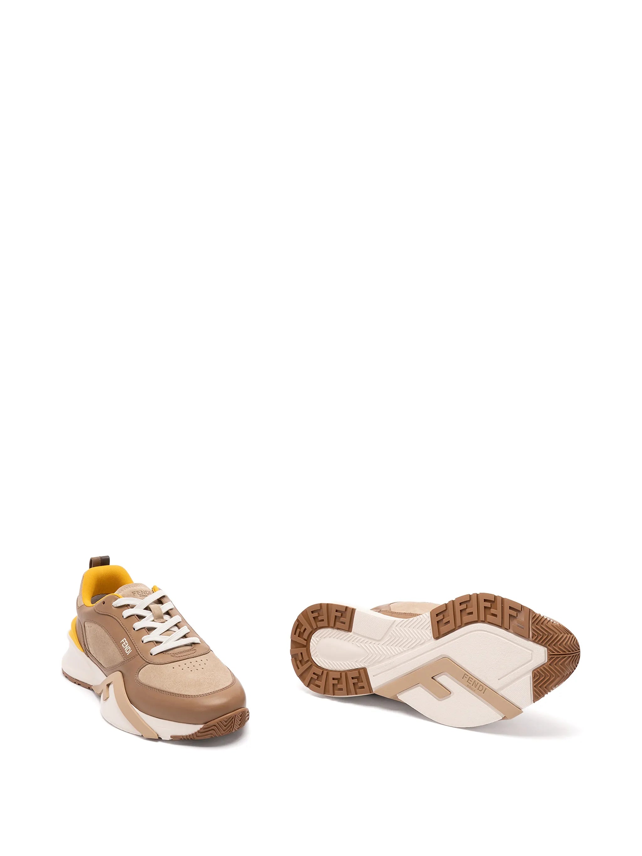 Fendi Flow panelled sneakers