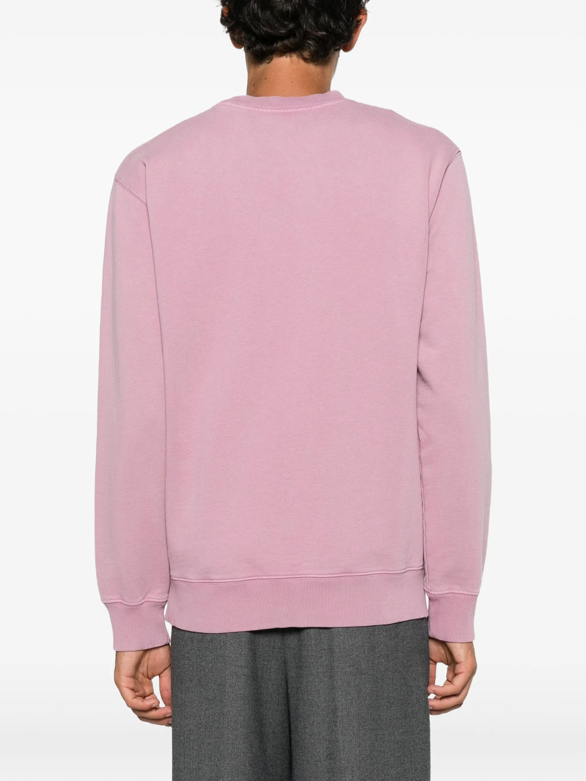 slogan-print sweatshirt