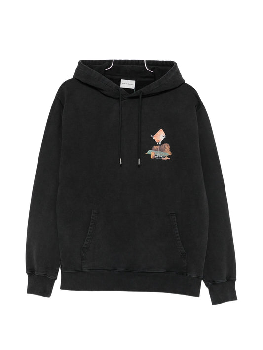Glass Lion drawstring hoodie
