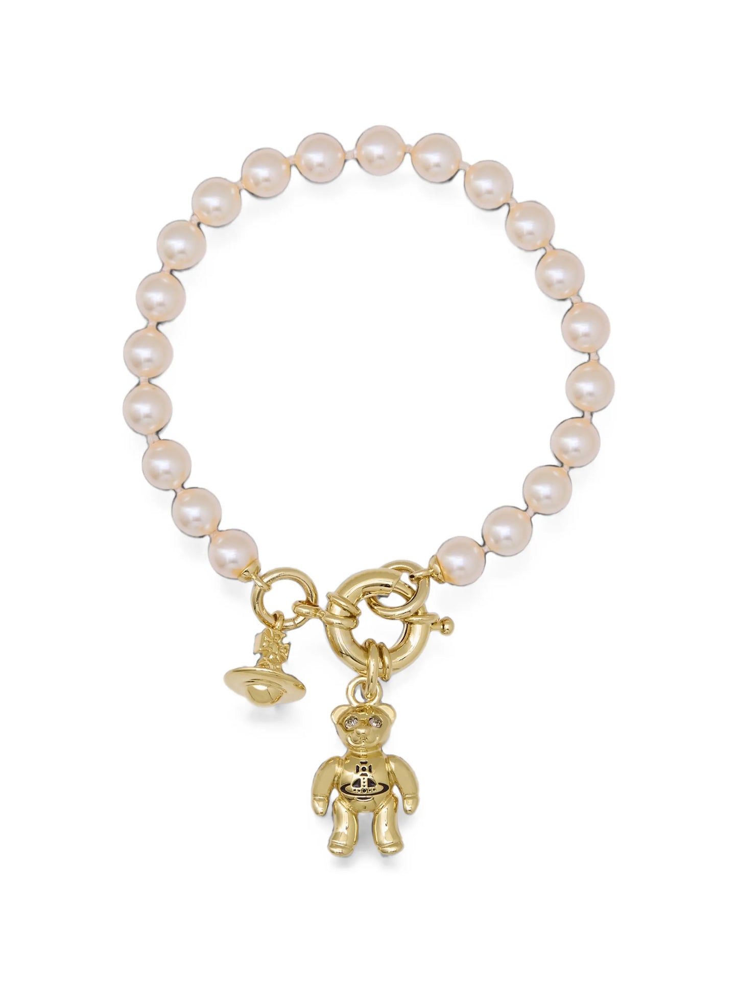 Ruby charm bracelet