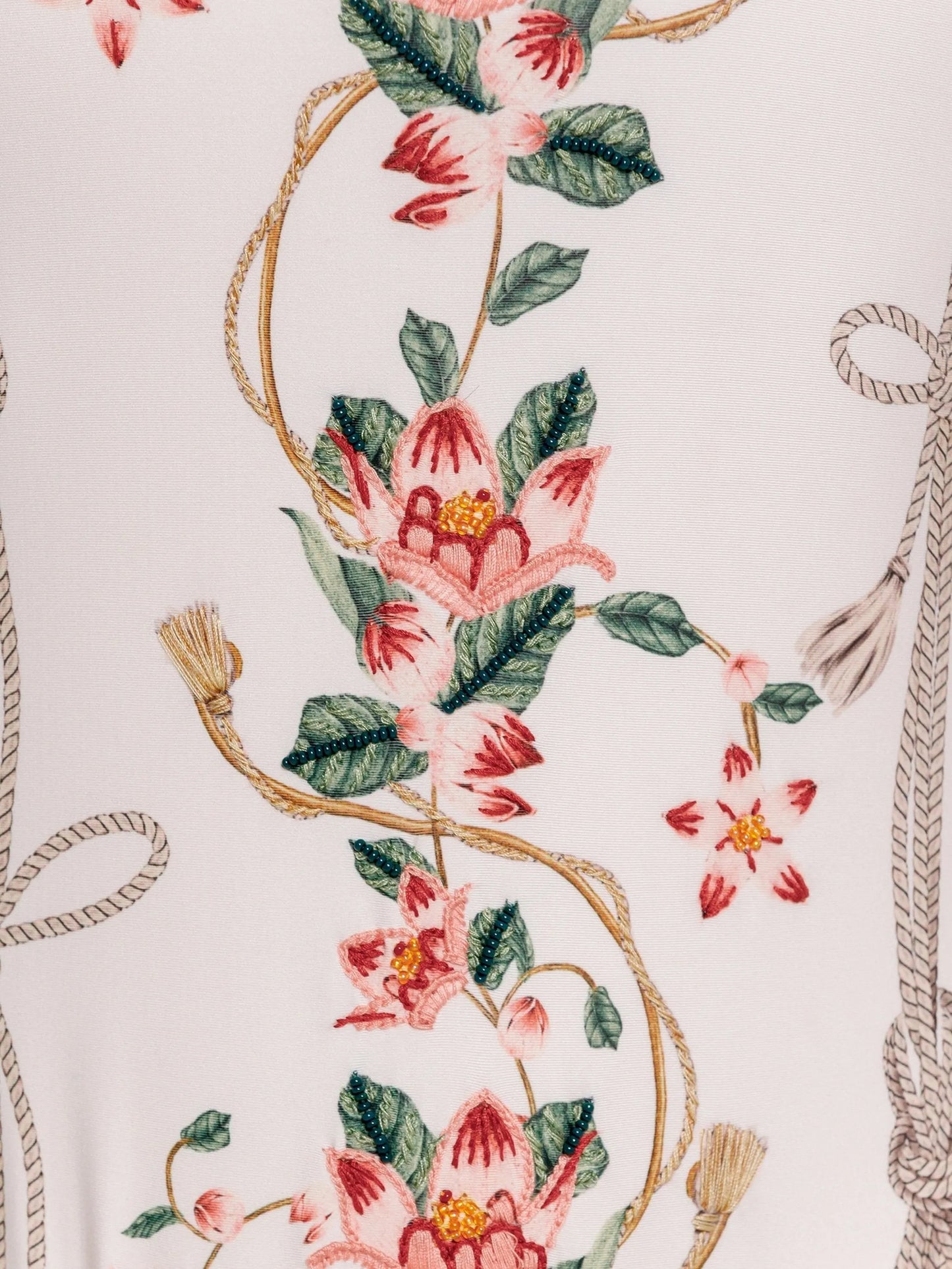 Limon Navegante floral-print ruffled swimsuit