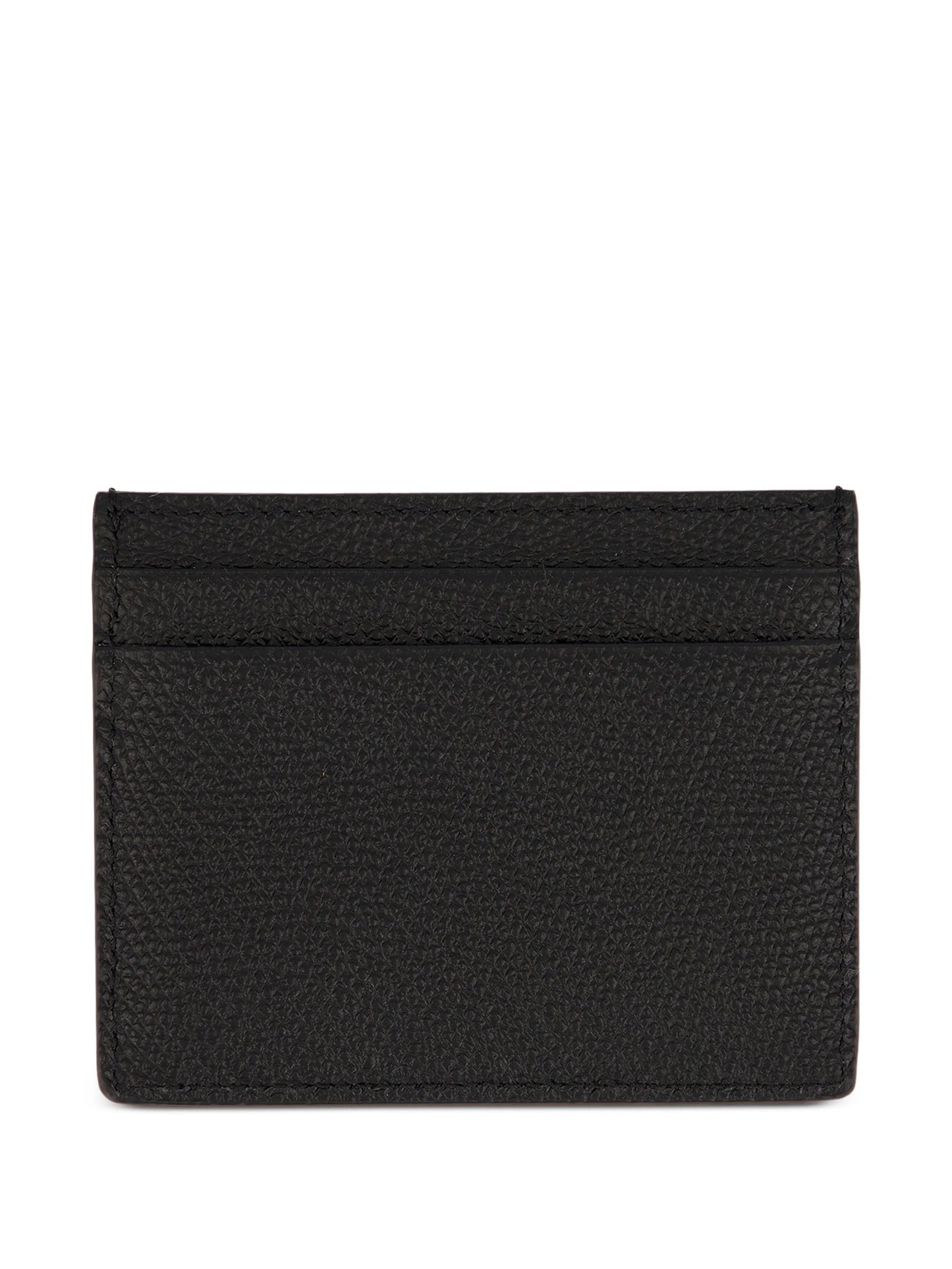 VLogo Signature leather card holder