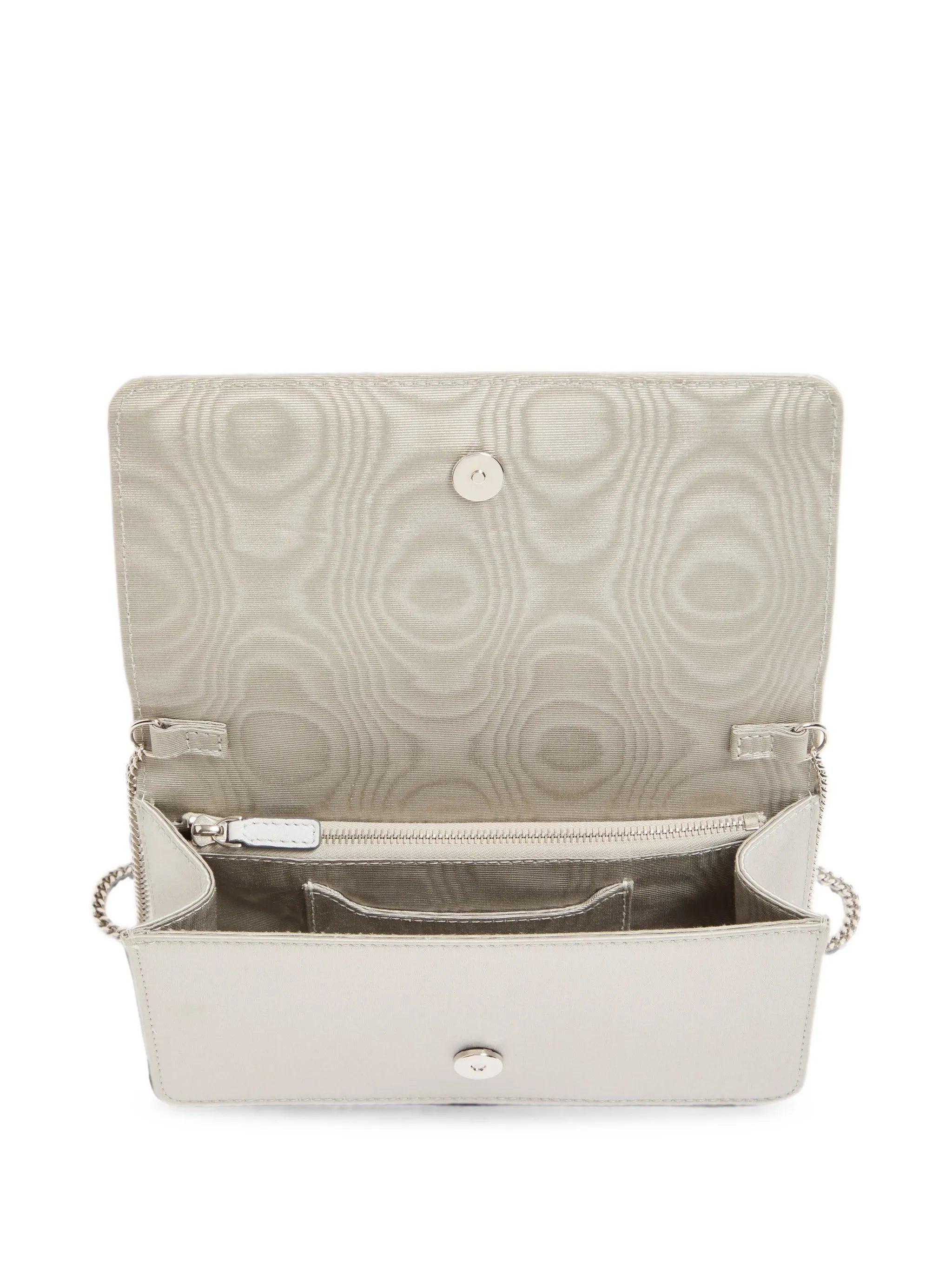 mini VLogo Signature cross body bag with sparkling embroidery