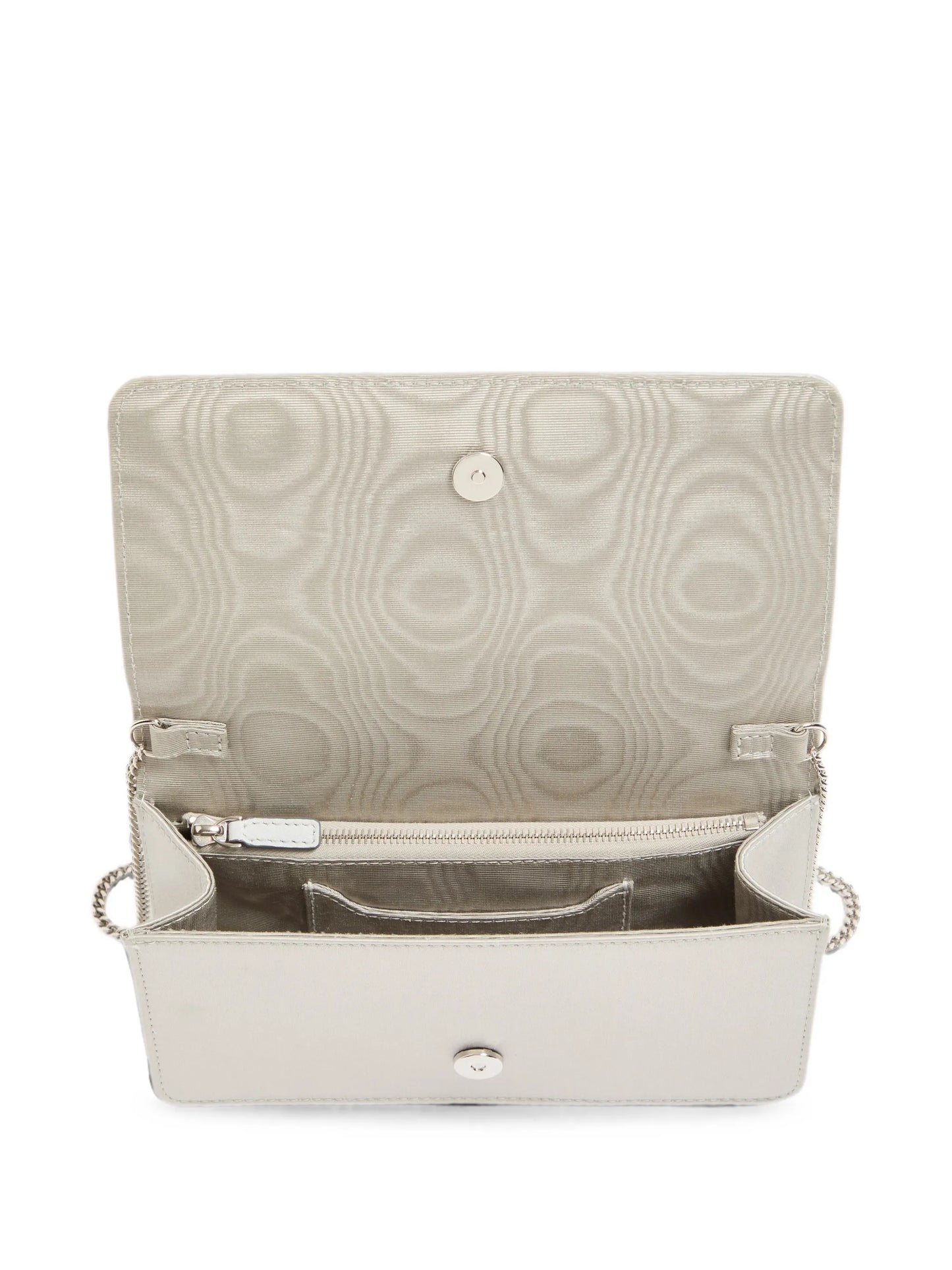 mini VLogo Signature cross body bag with sparkling embroidery