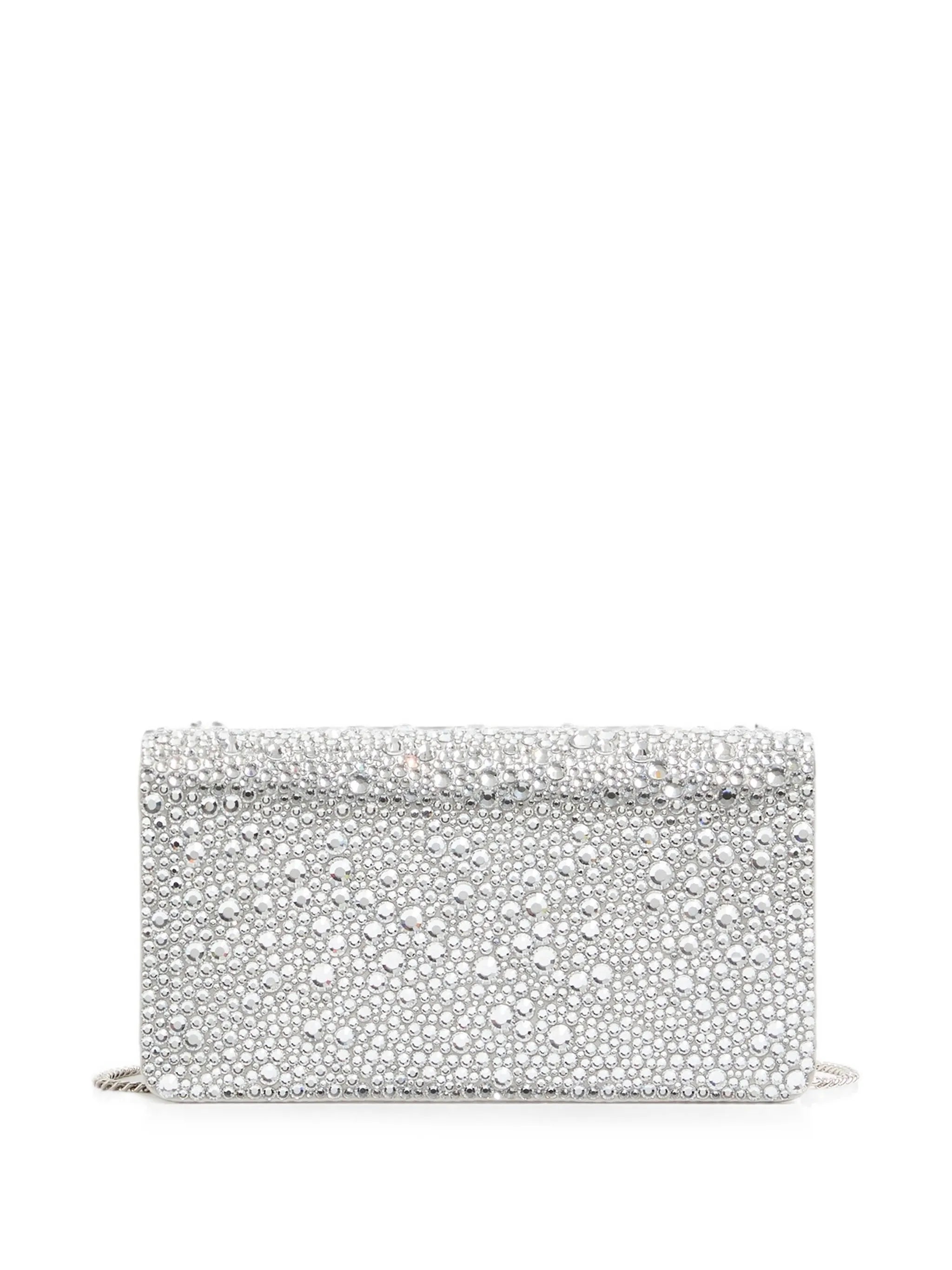 mini VLogo Signature cross body bag with sparkling embroidery