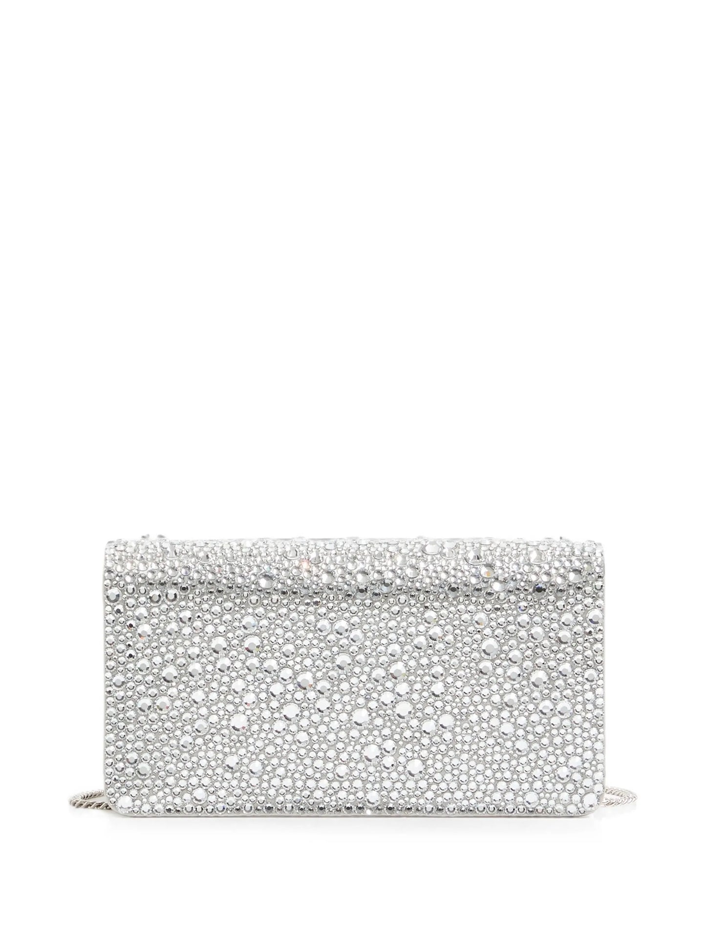 mini VLogo Signature cross body bag with sparkling embroidery