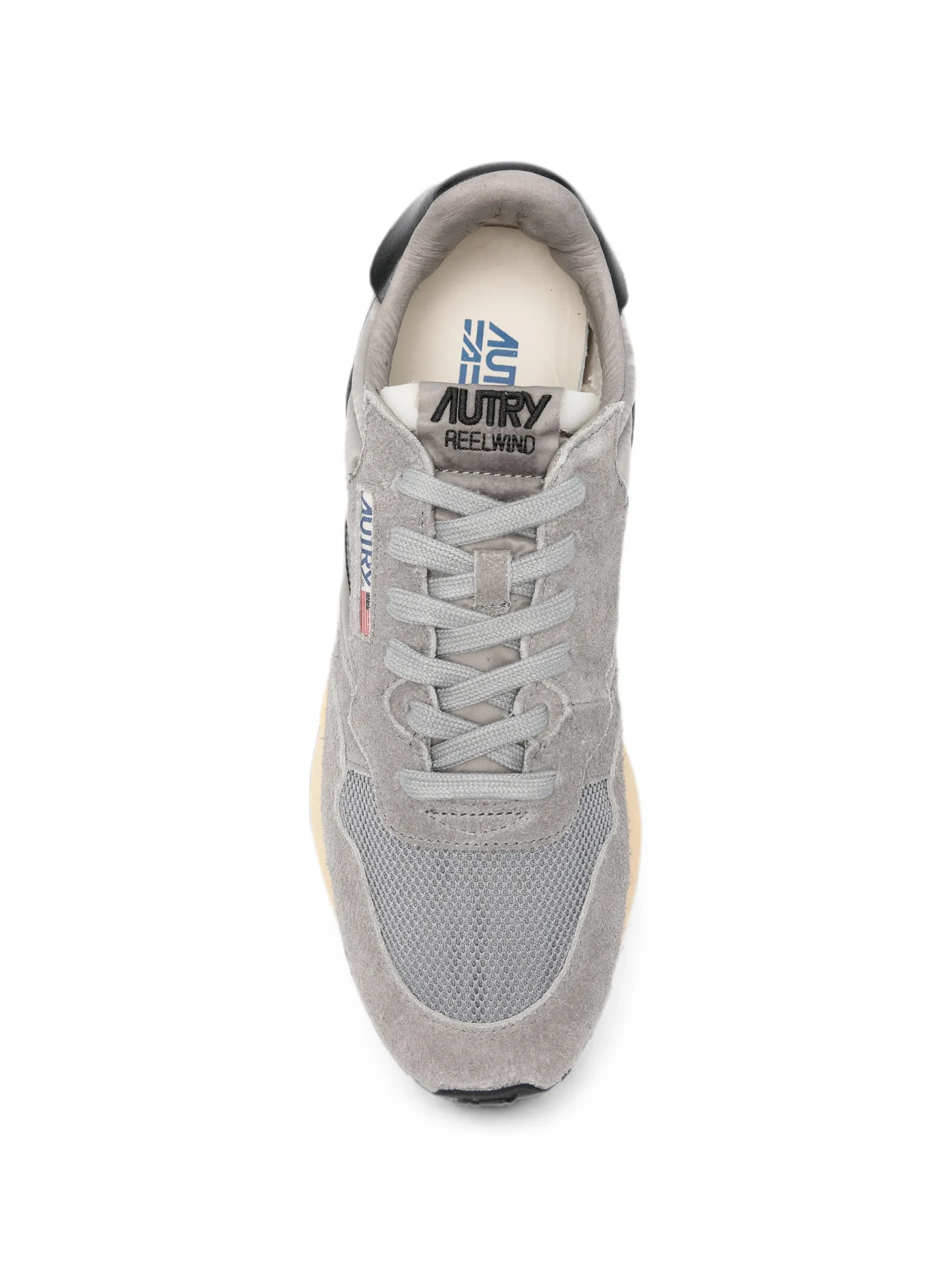 Reelwind low sneakers in nylon and suede