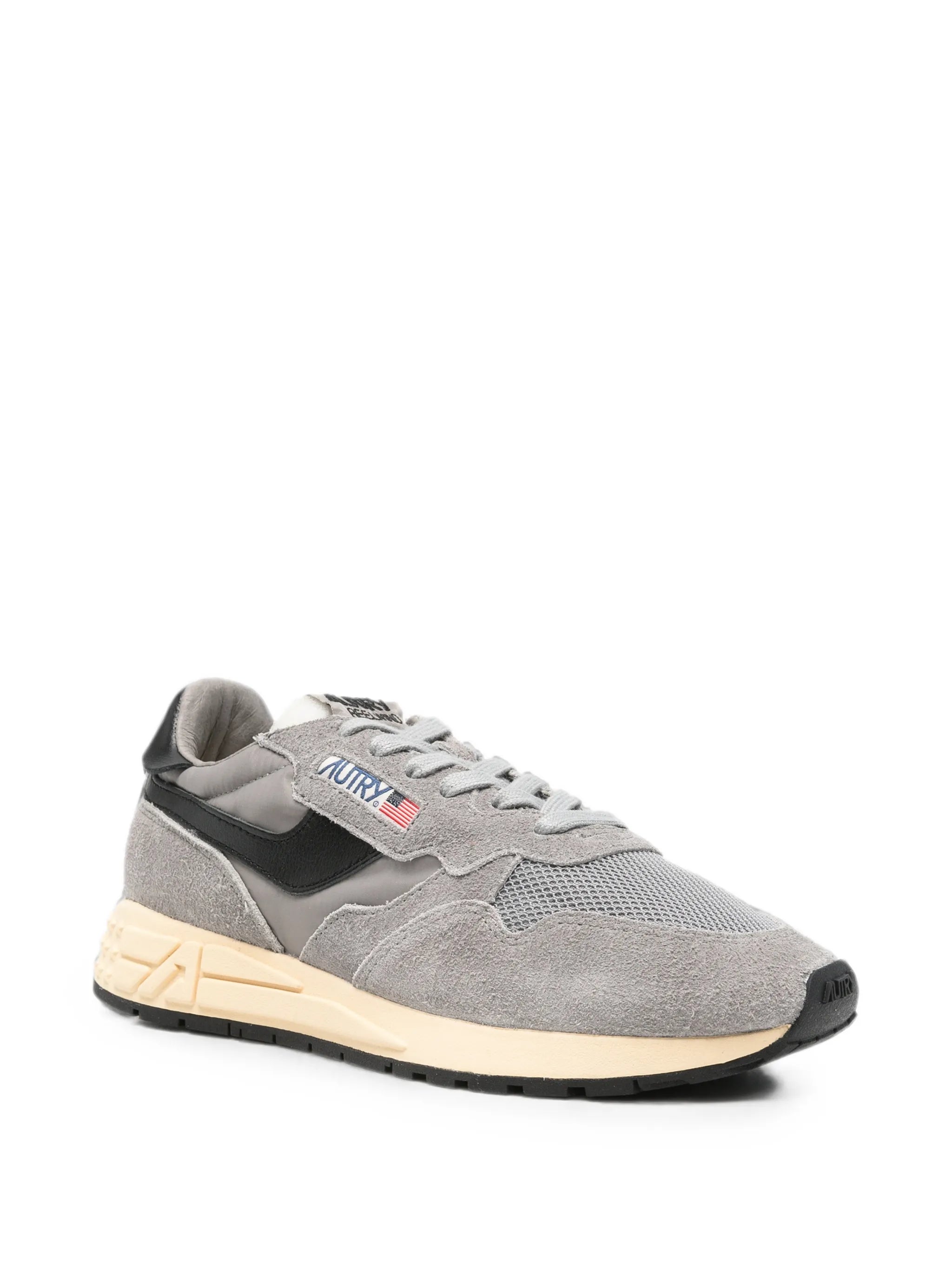 Reelwind low sneakers in nylon and suede